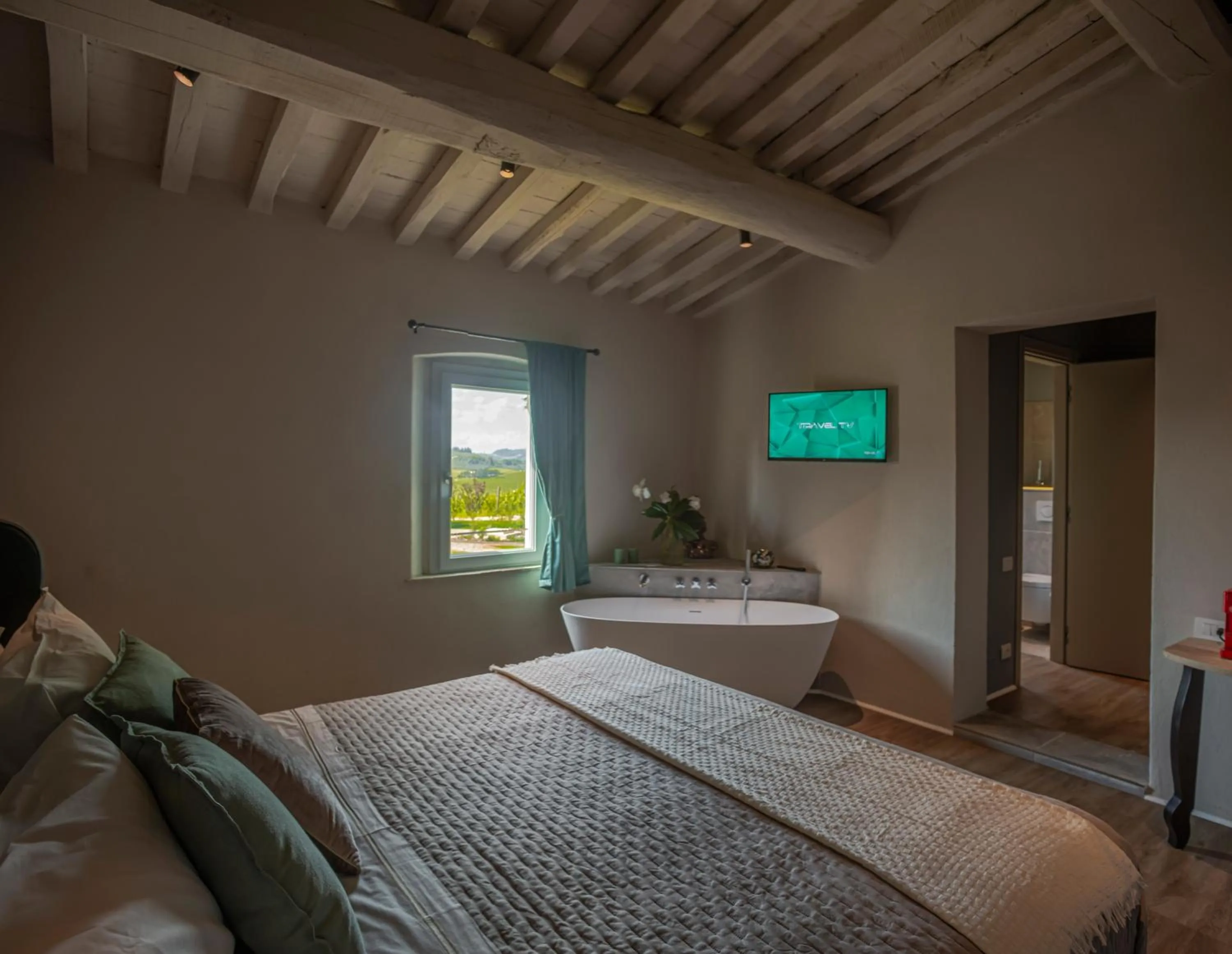 Deluxe Double Room with Bath in Relais Borgo Elissa