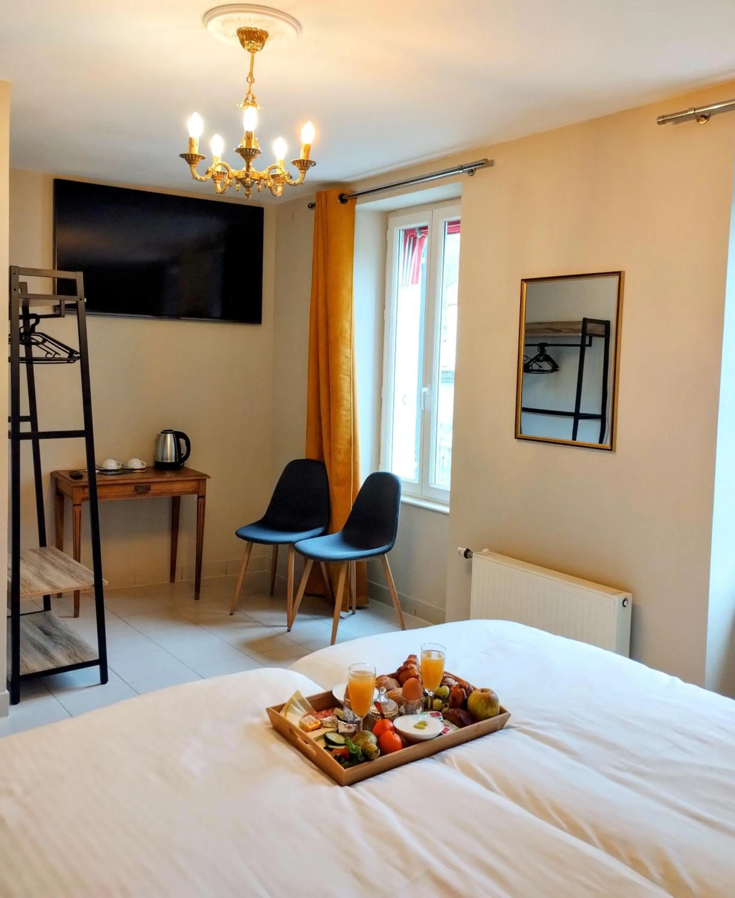 Bed in Hotel Rêve de la Vallée