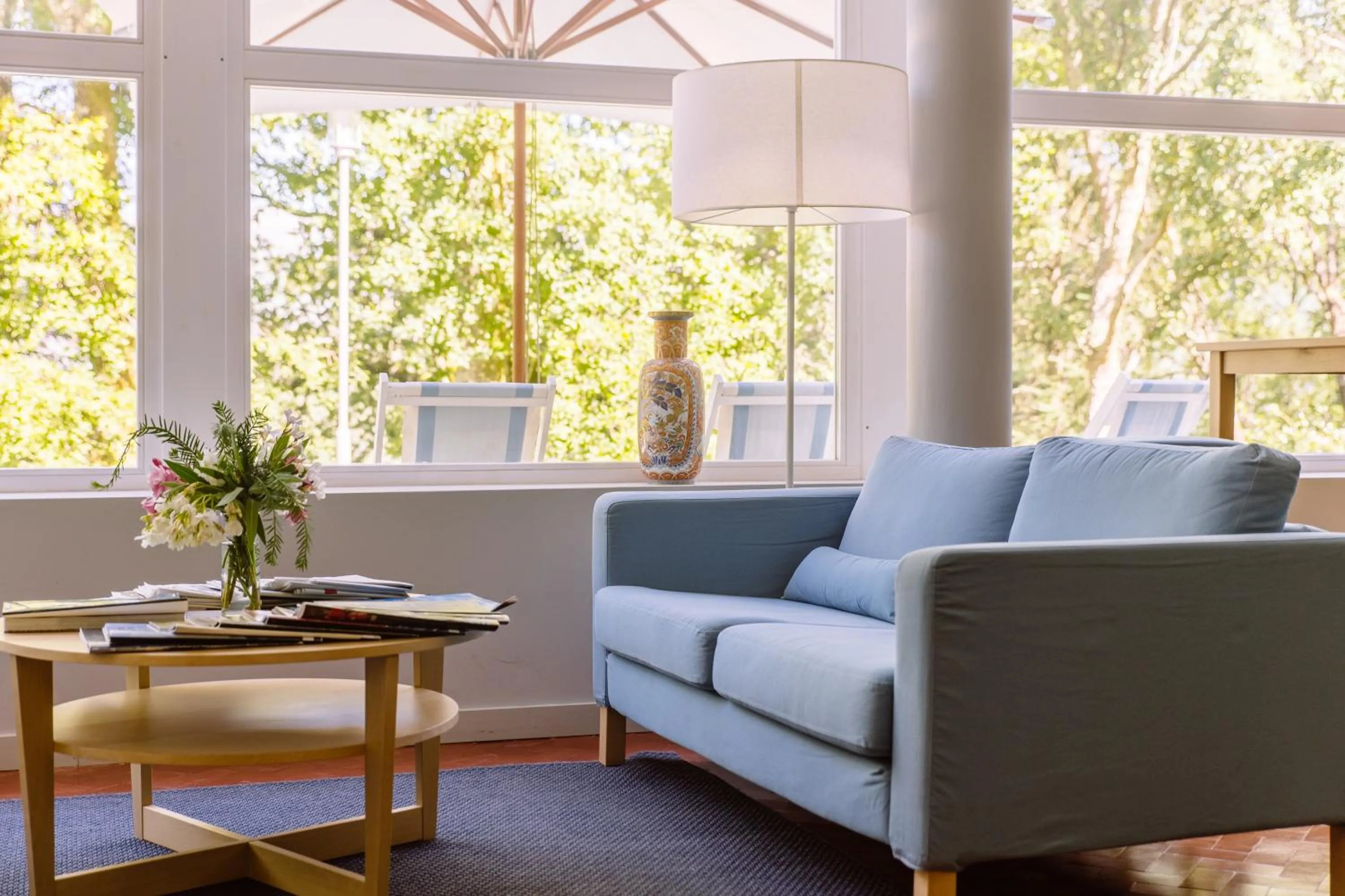 Living room in Hotel Rural Misarela