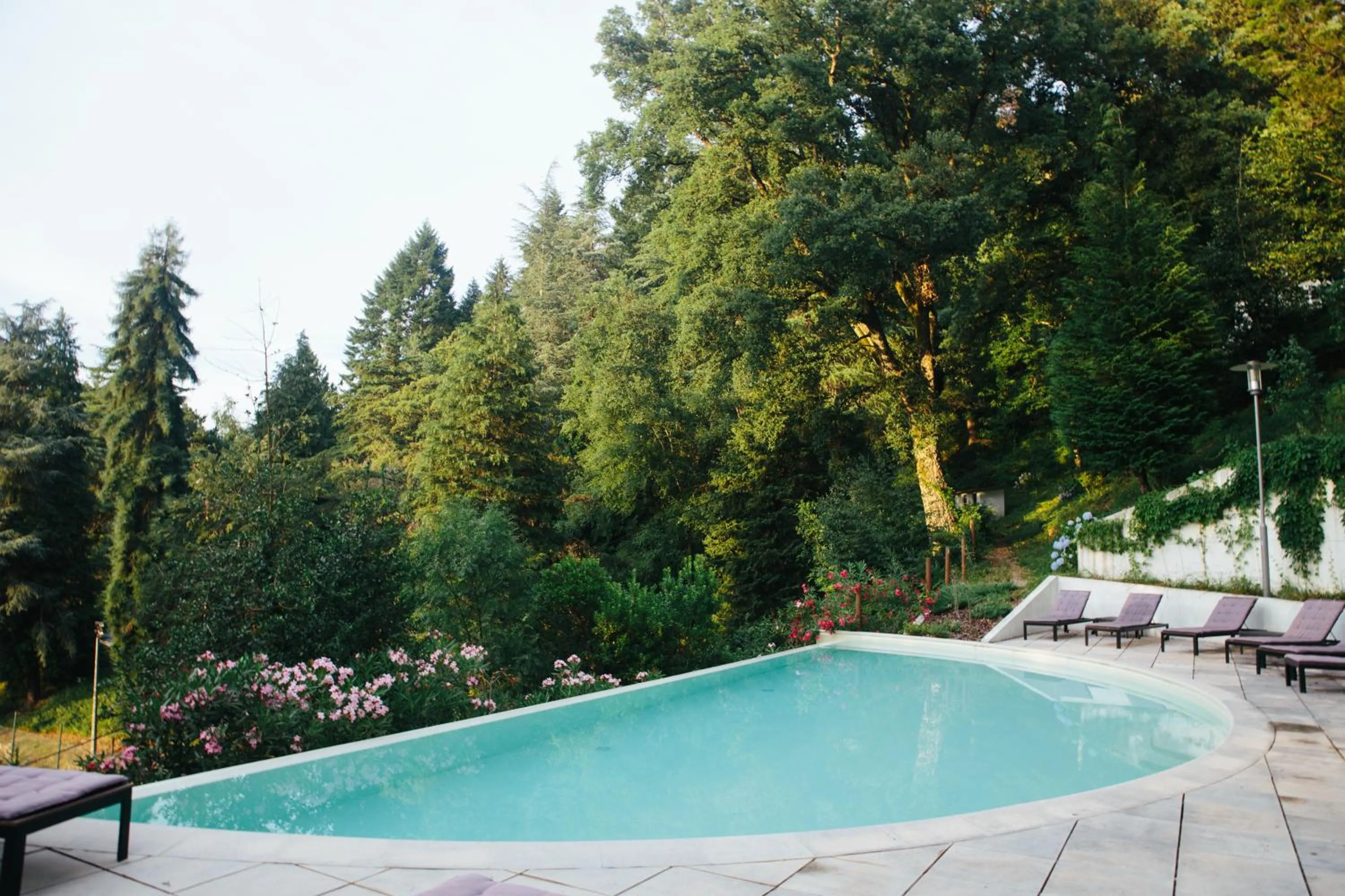Swimming pool in Hotel Rural Misarela