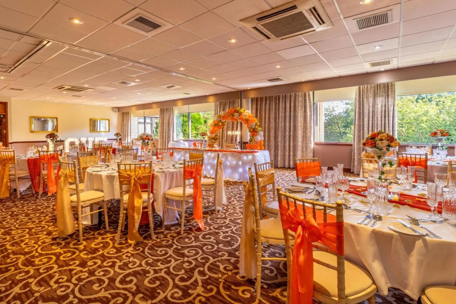 wedding in Britannia Leeds Bradford Airport