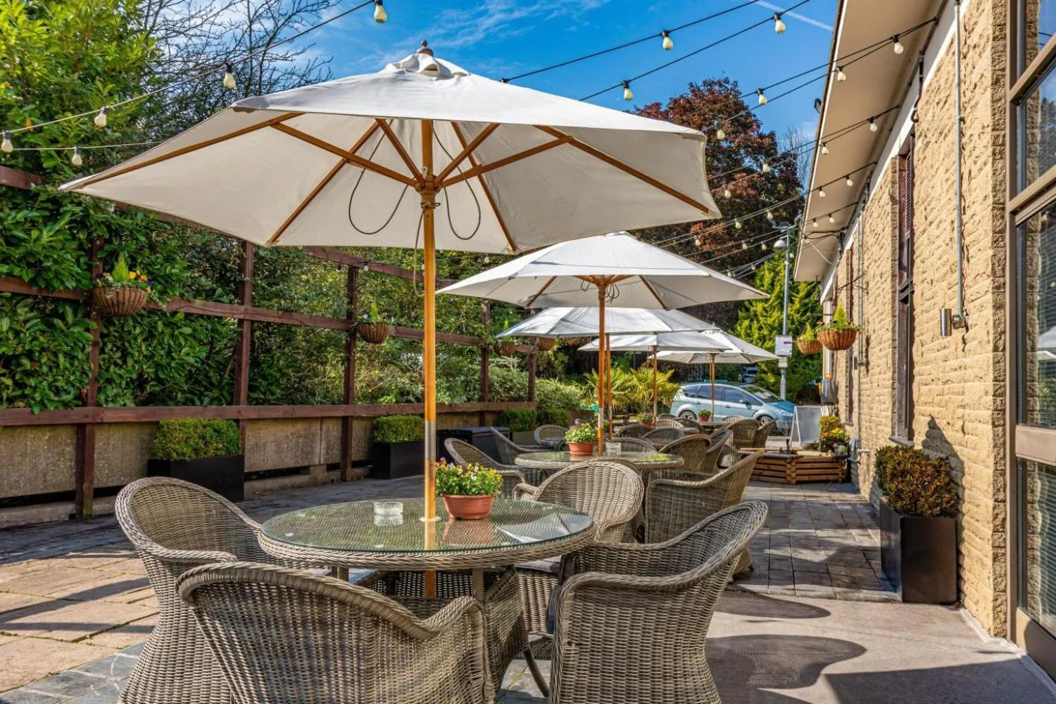 Patio in Britannia Leeds Bradford Airport