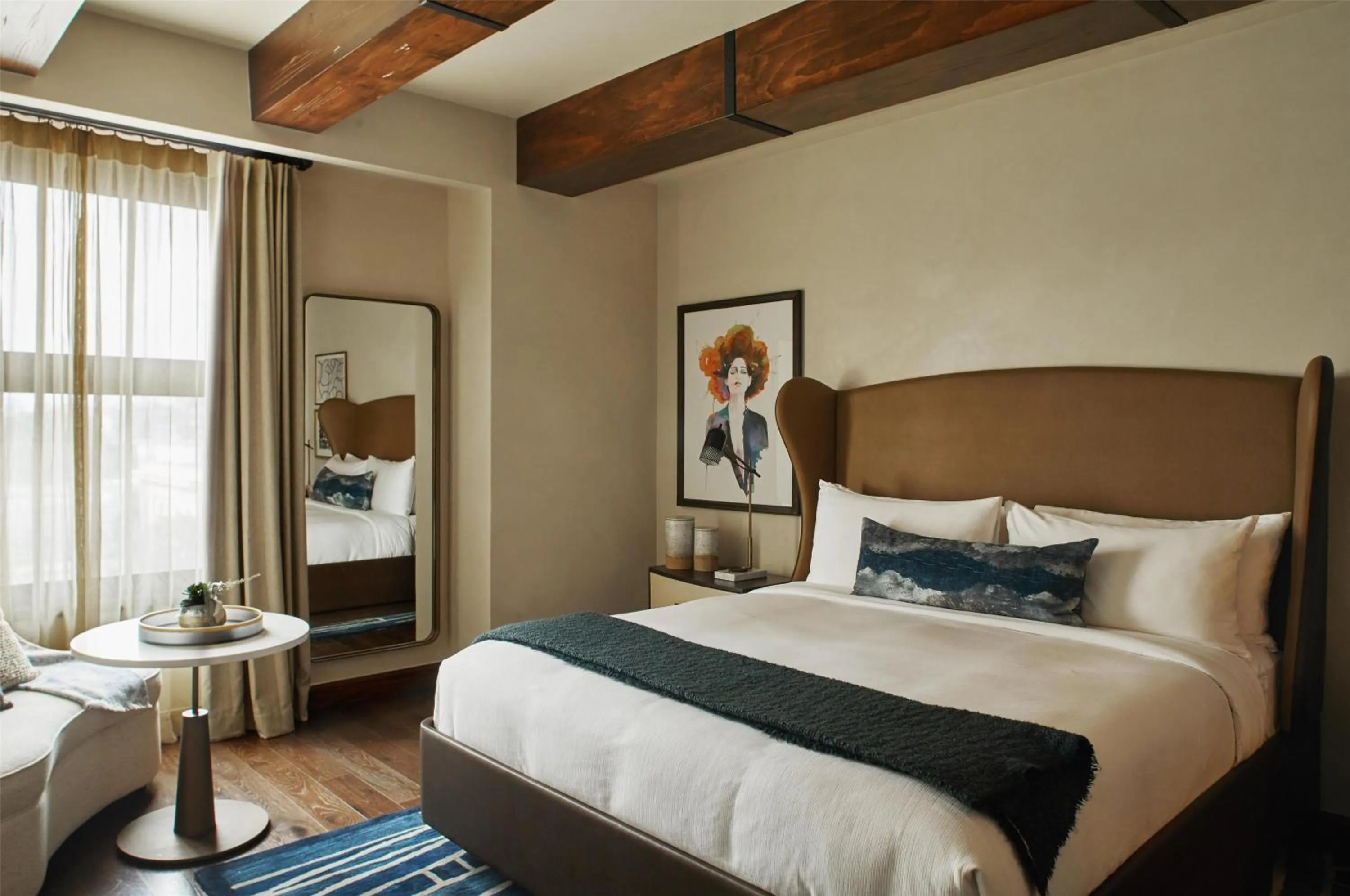 Bedroom, Bed in Hotel Figueroa, Unbound Collection by Hyatt