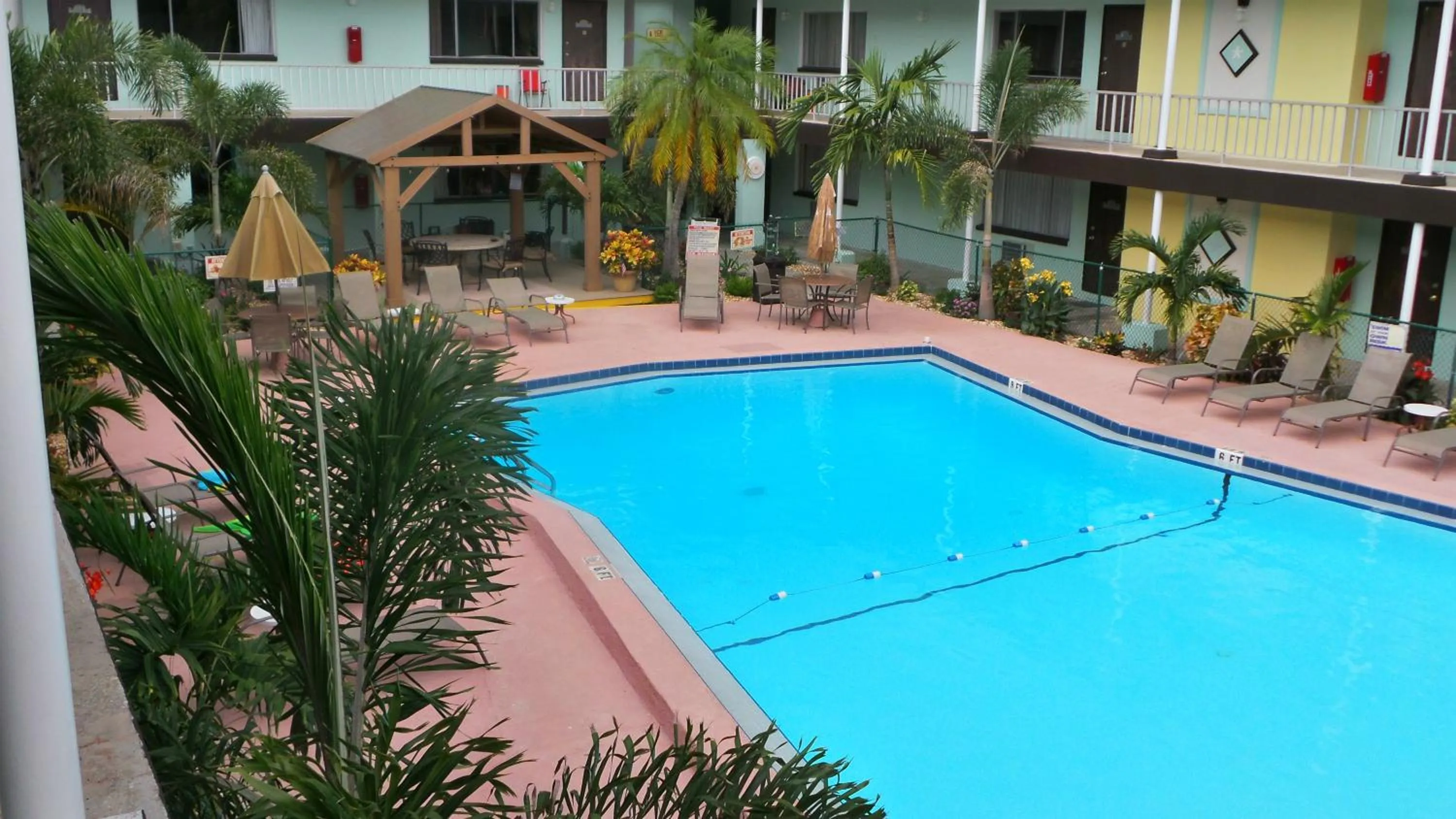 Bird's eye view in Island House Resort Hotel