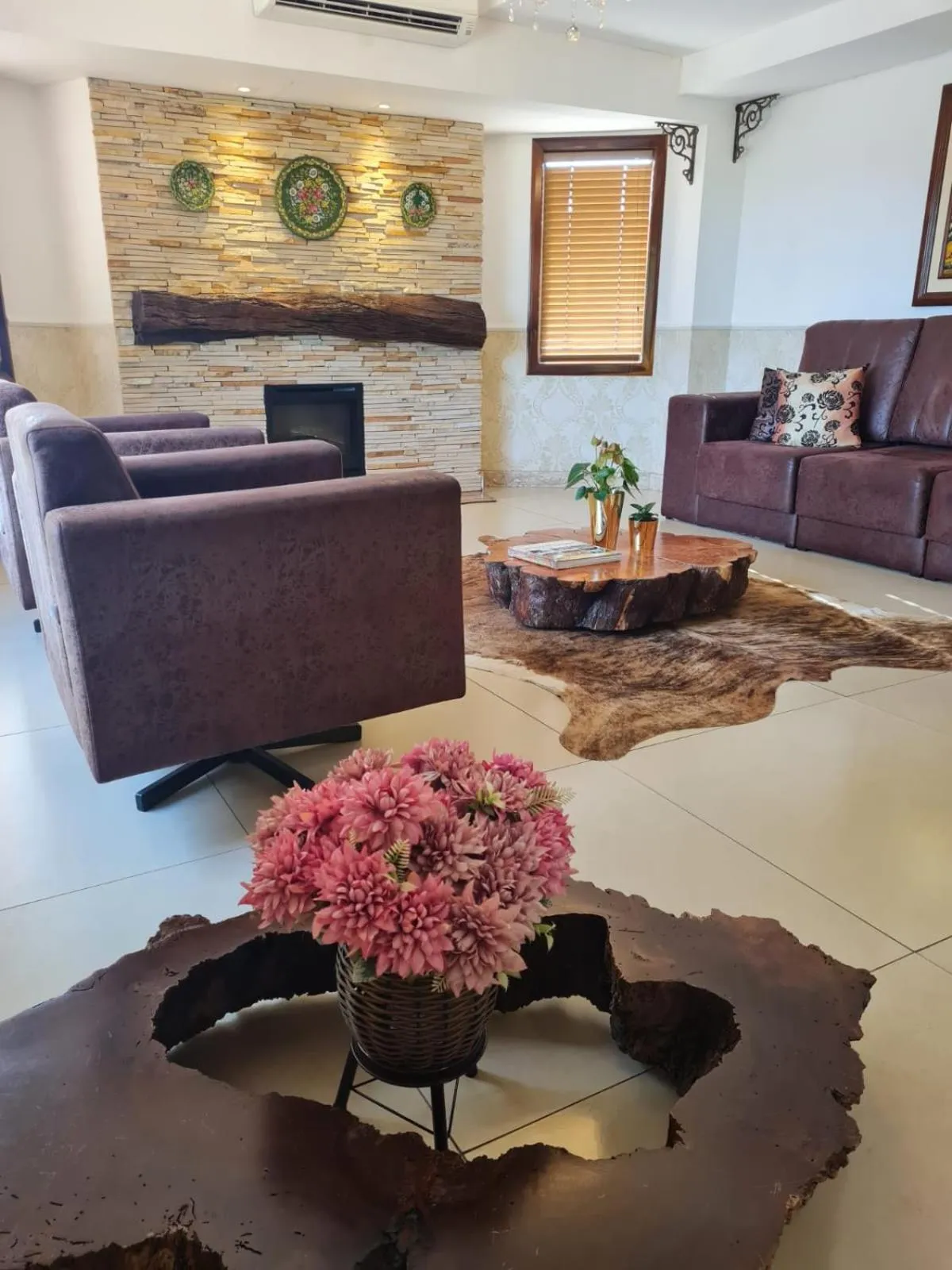 Seating area in Hotel Schneider