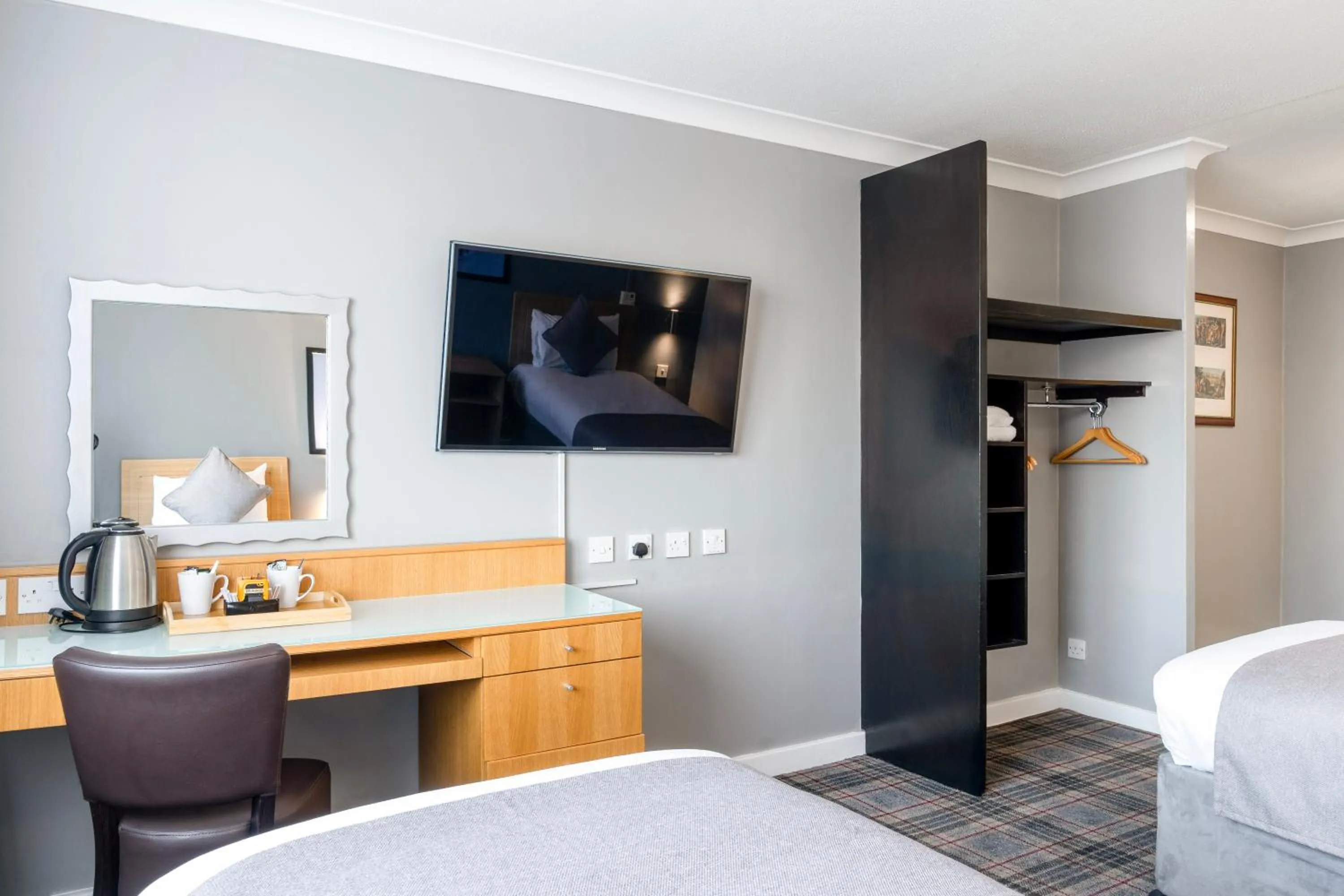 Bed in Airport Hotel Manchester