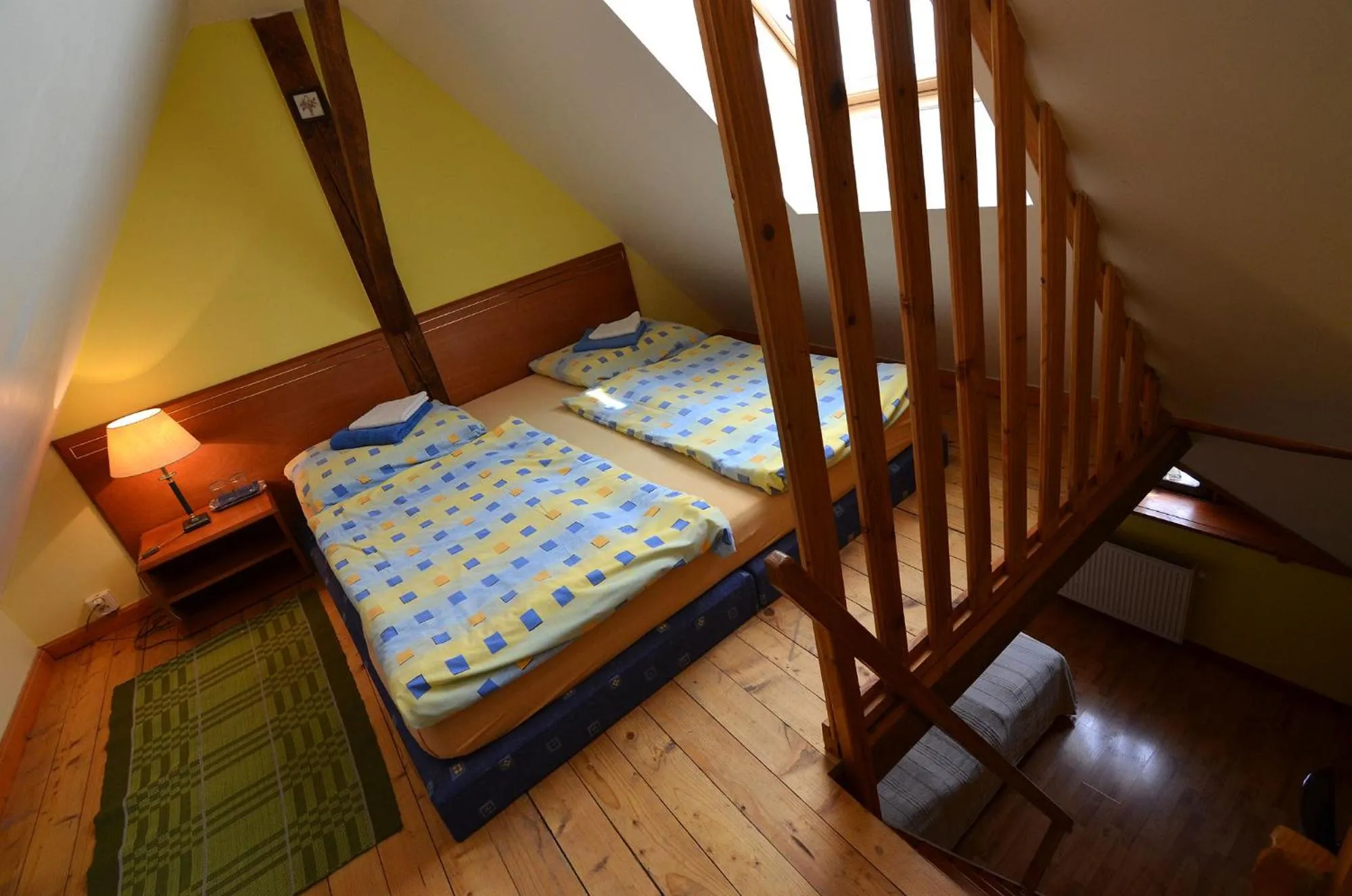 Bed in Hotel-EuroPenzión Salaš