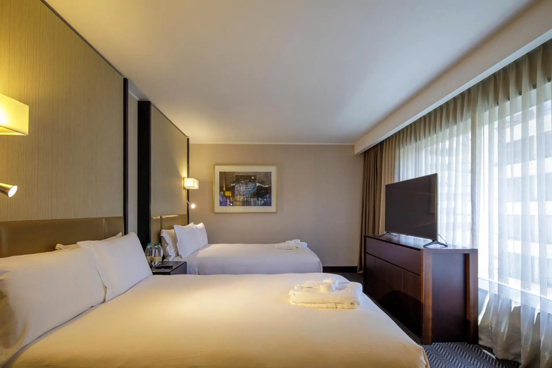 Bed in DoubleTree by Hilton Santiago - Vitacura