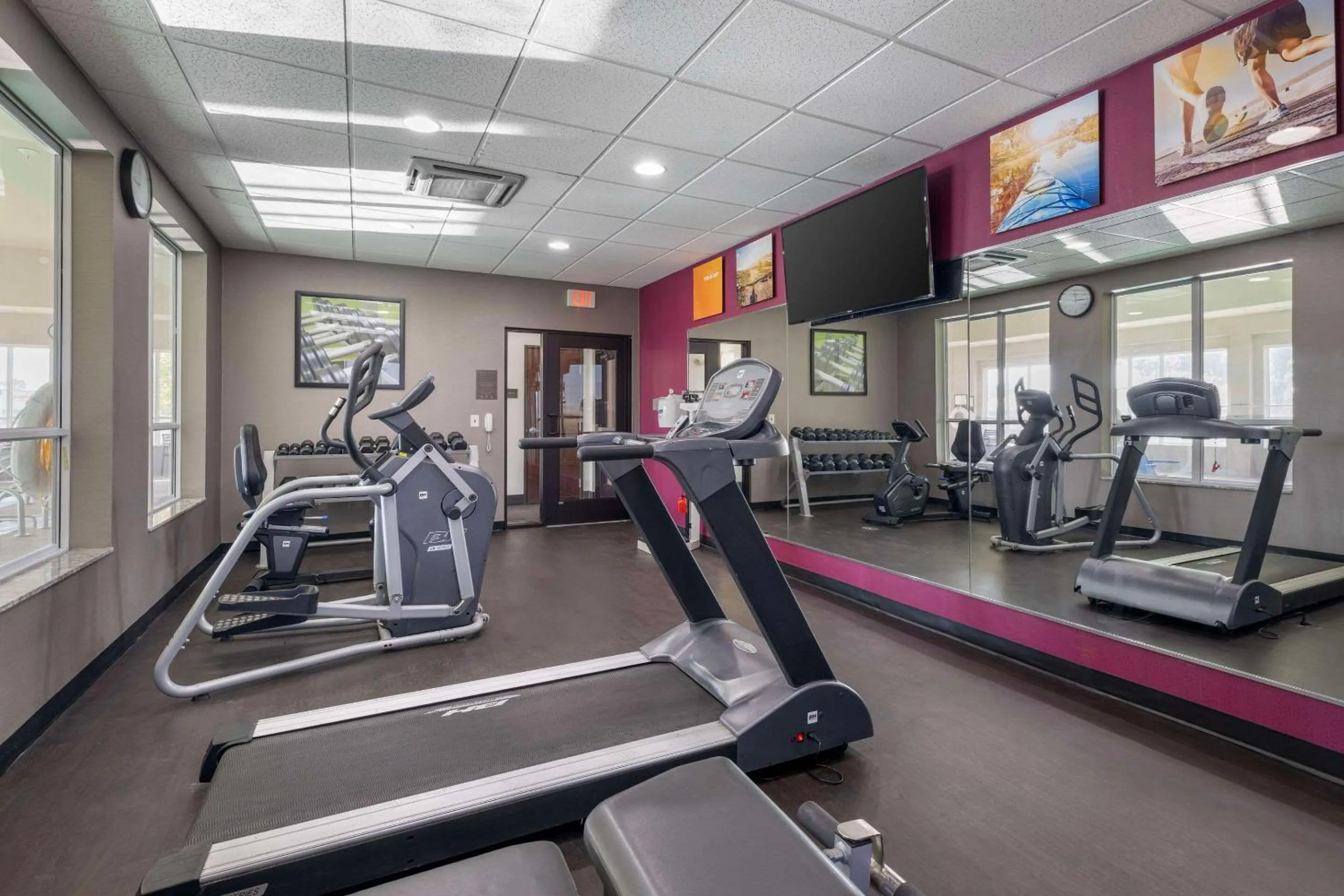Fitness centre/facilities in Comfort Inn & Suites Artesia