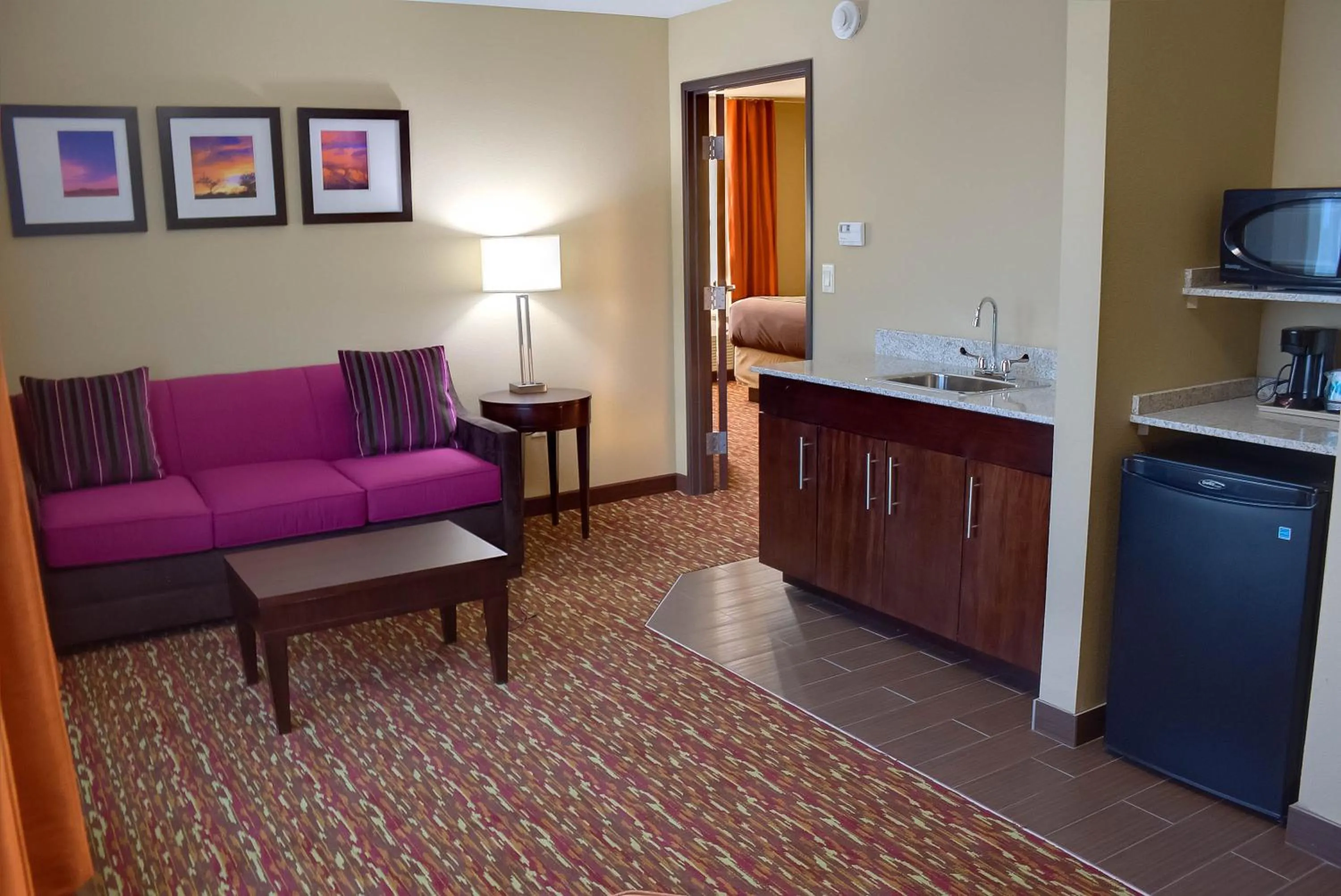 Living room in Comfort Inn & Suites Artesia