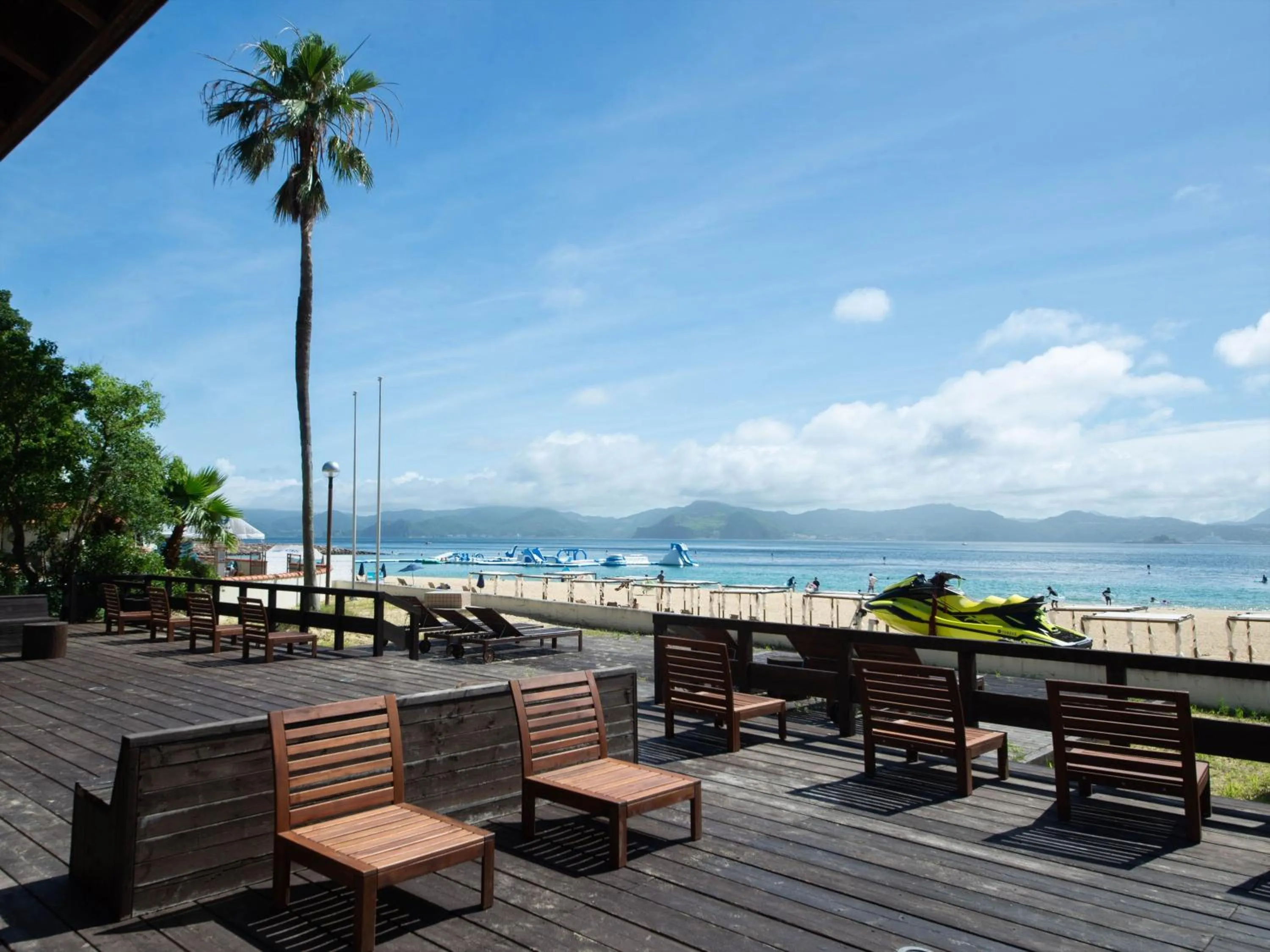 Beach in i + Land Nagasaki