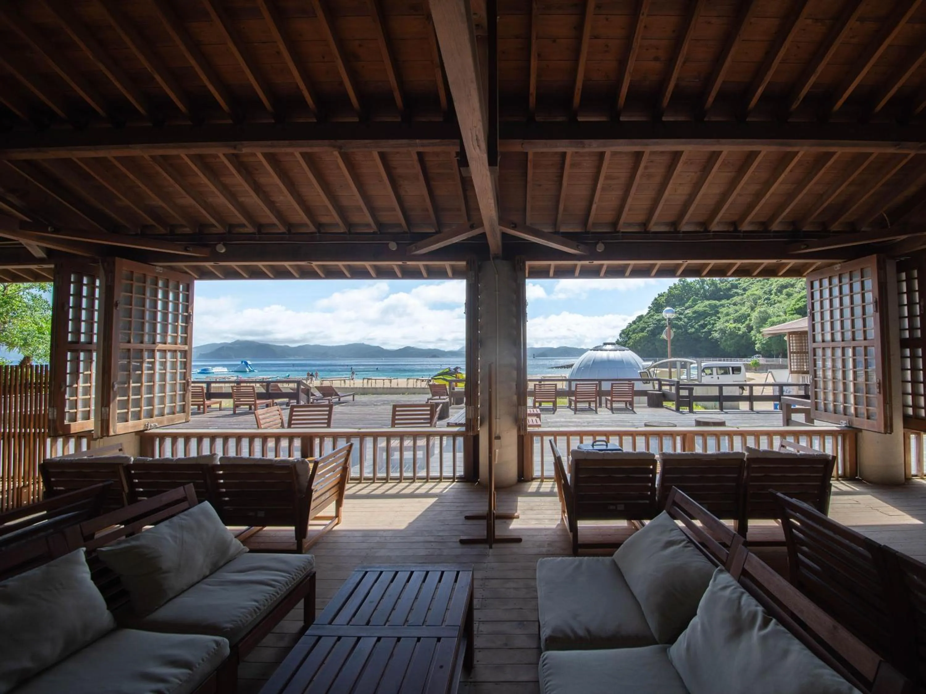 Beach in i + Land Nagasaki