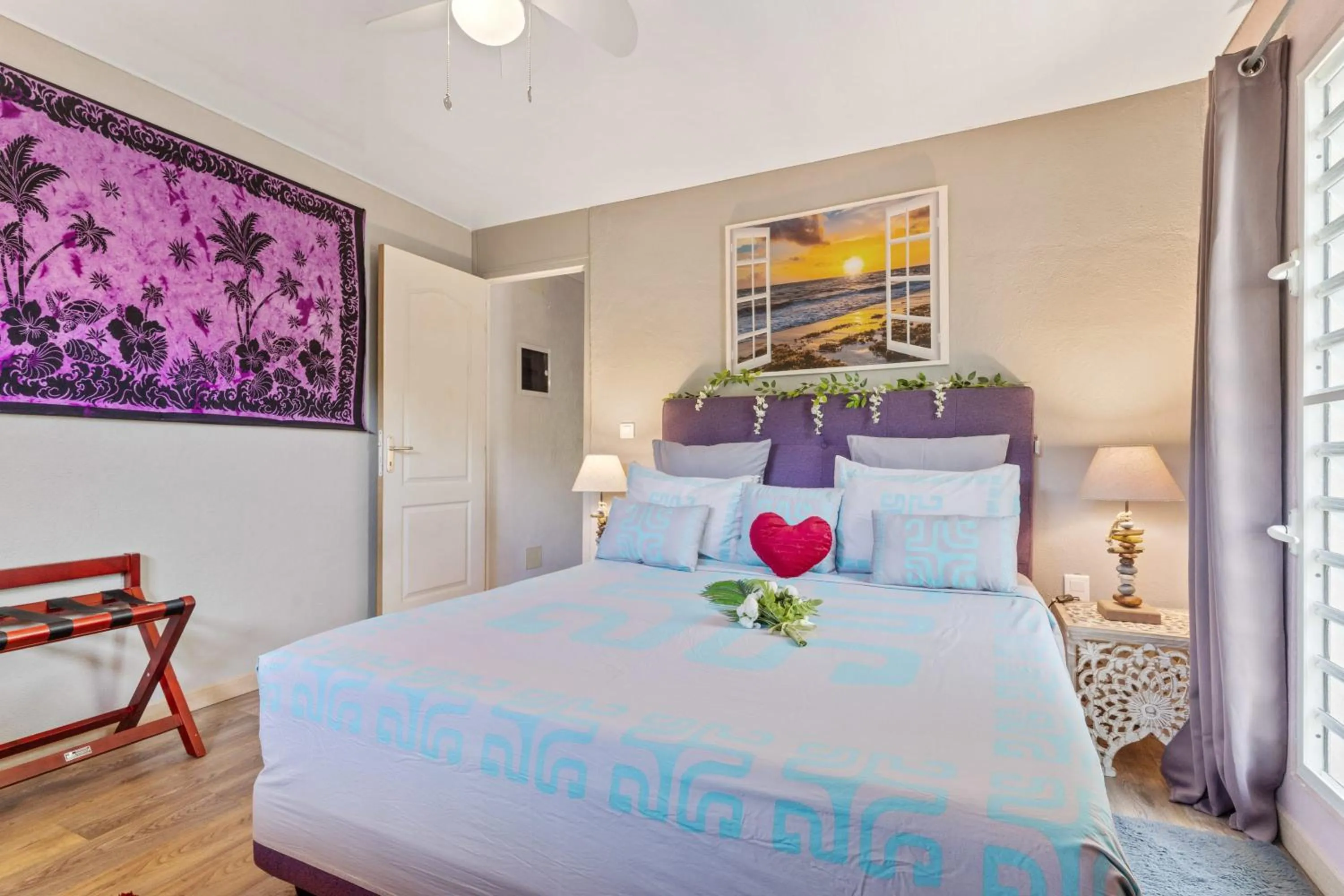 Bed in Fare Oaoa Haapiti