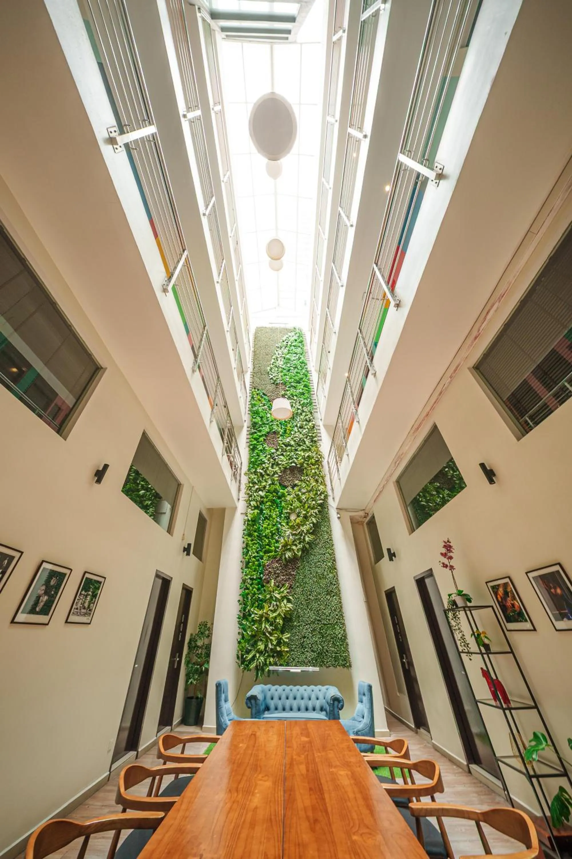 Inner courtyard view in The Mesui Hotel Bukit Bintang