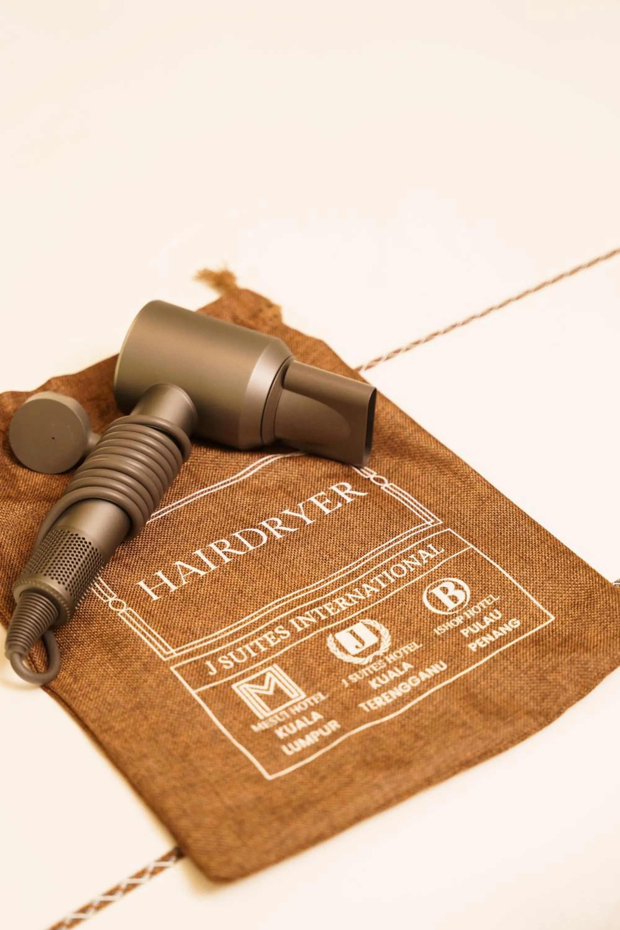 hair dryier in The Mesui Hotel Bukit Bintang