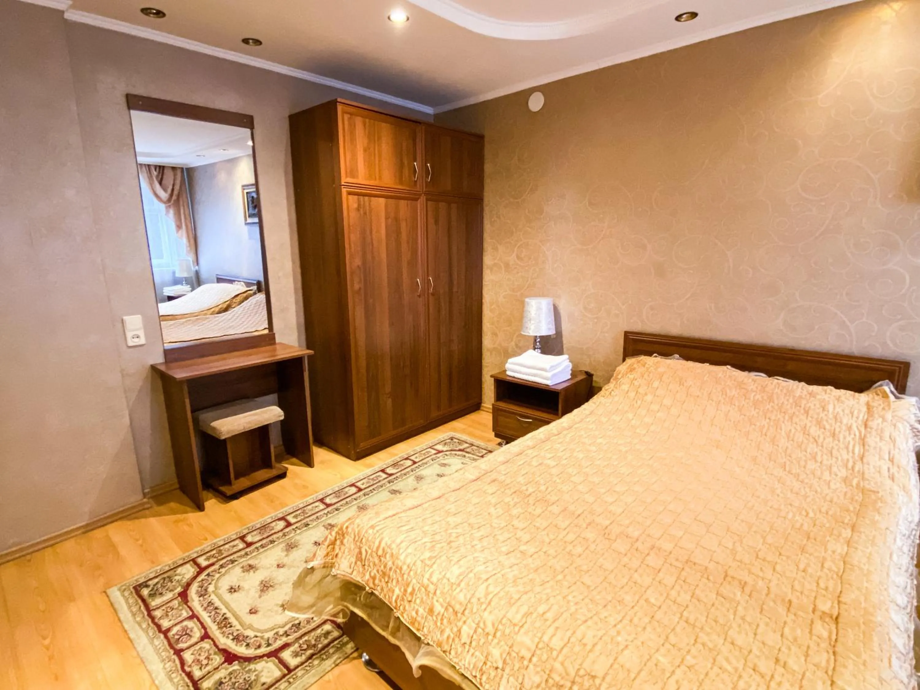 Bed in Ust-Kamenogorsk Hotel