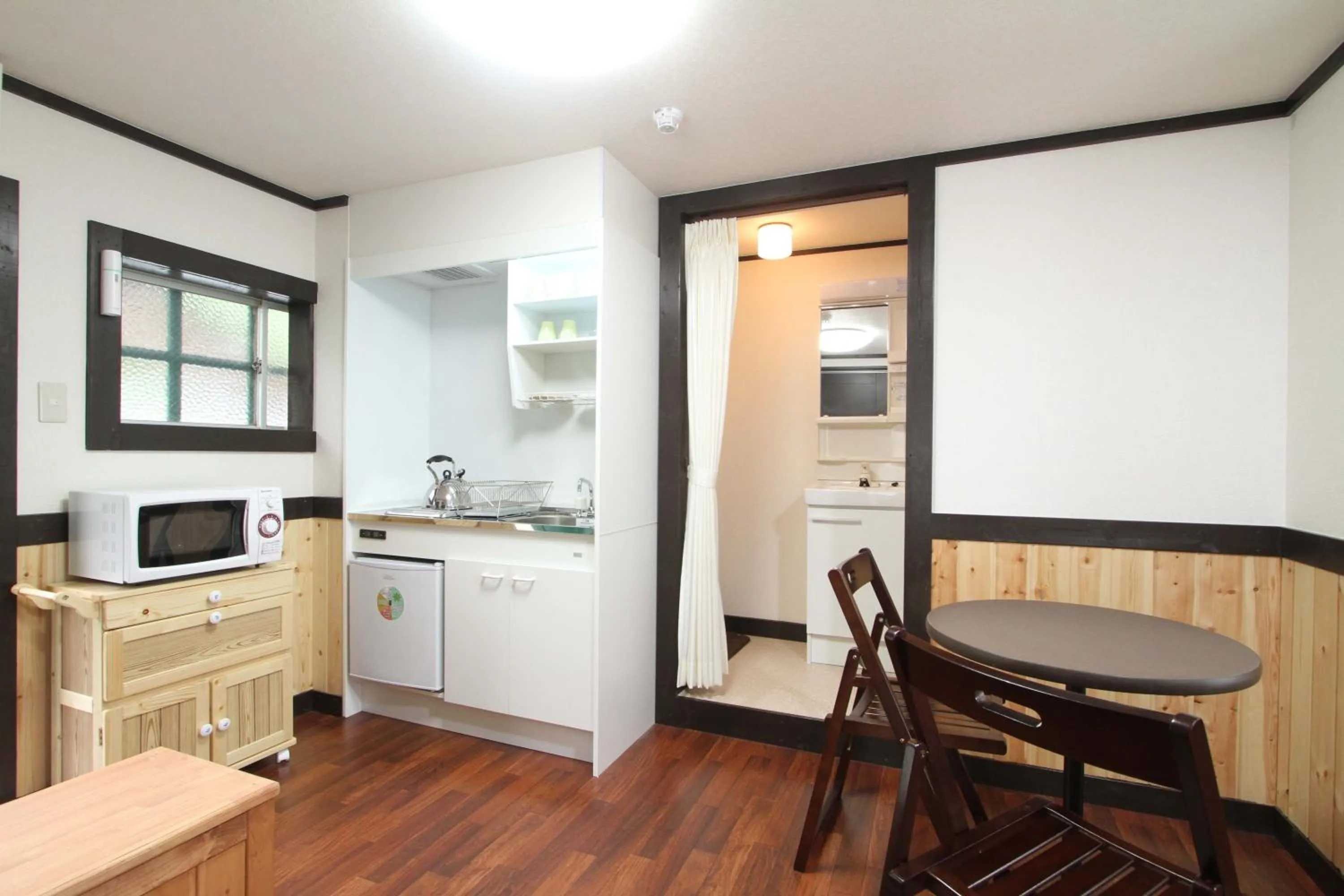 Kitchen or kitchenette in Hotel Morgenrot