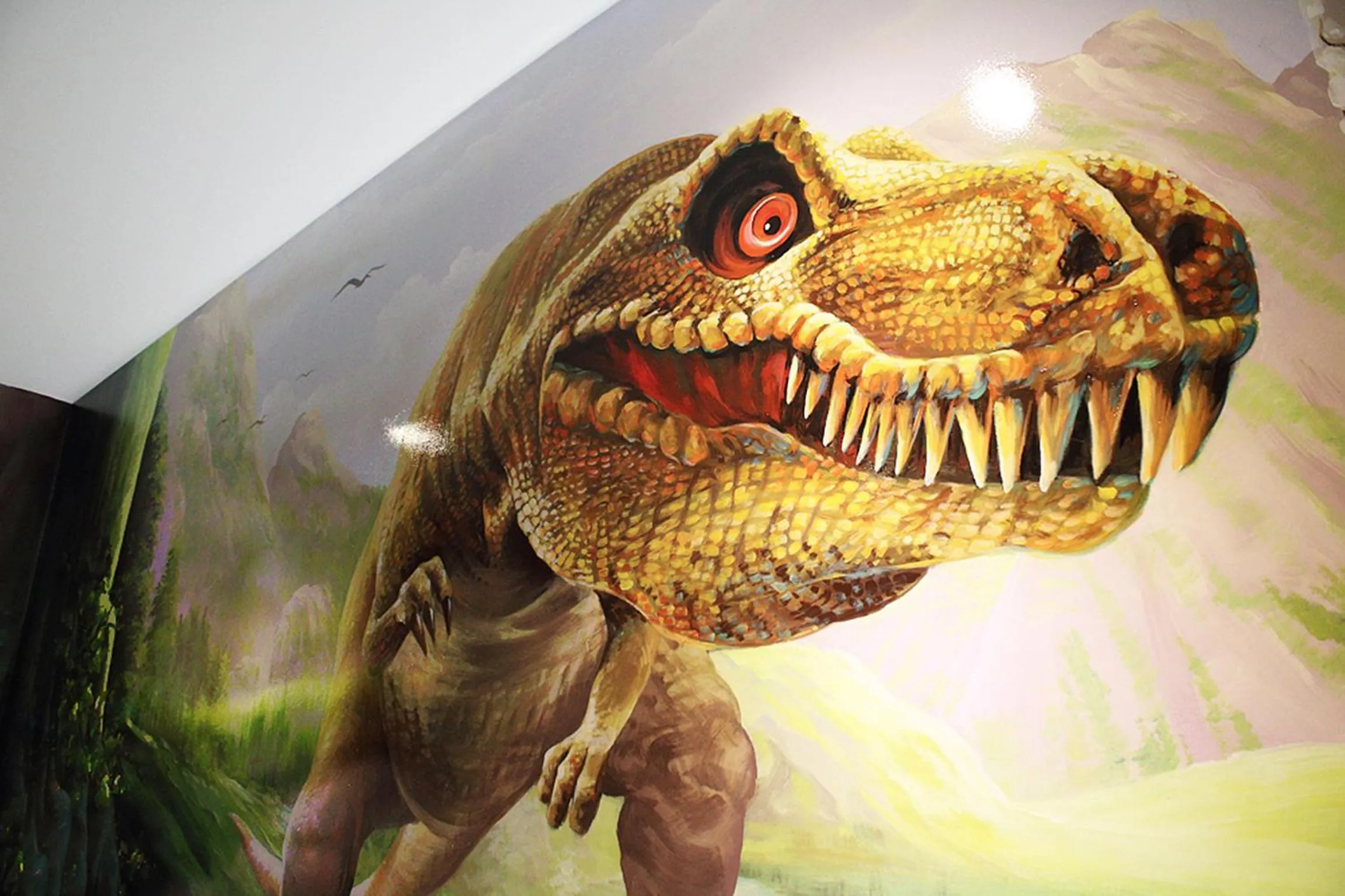 Decorative detail in 3D Sunflower Embossed B&B