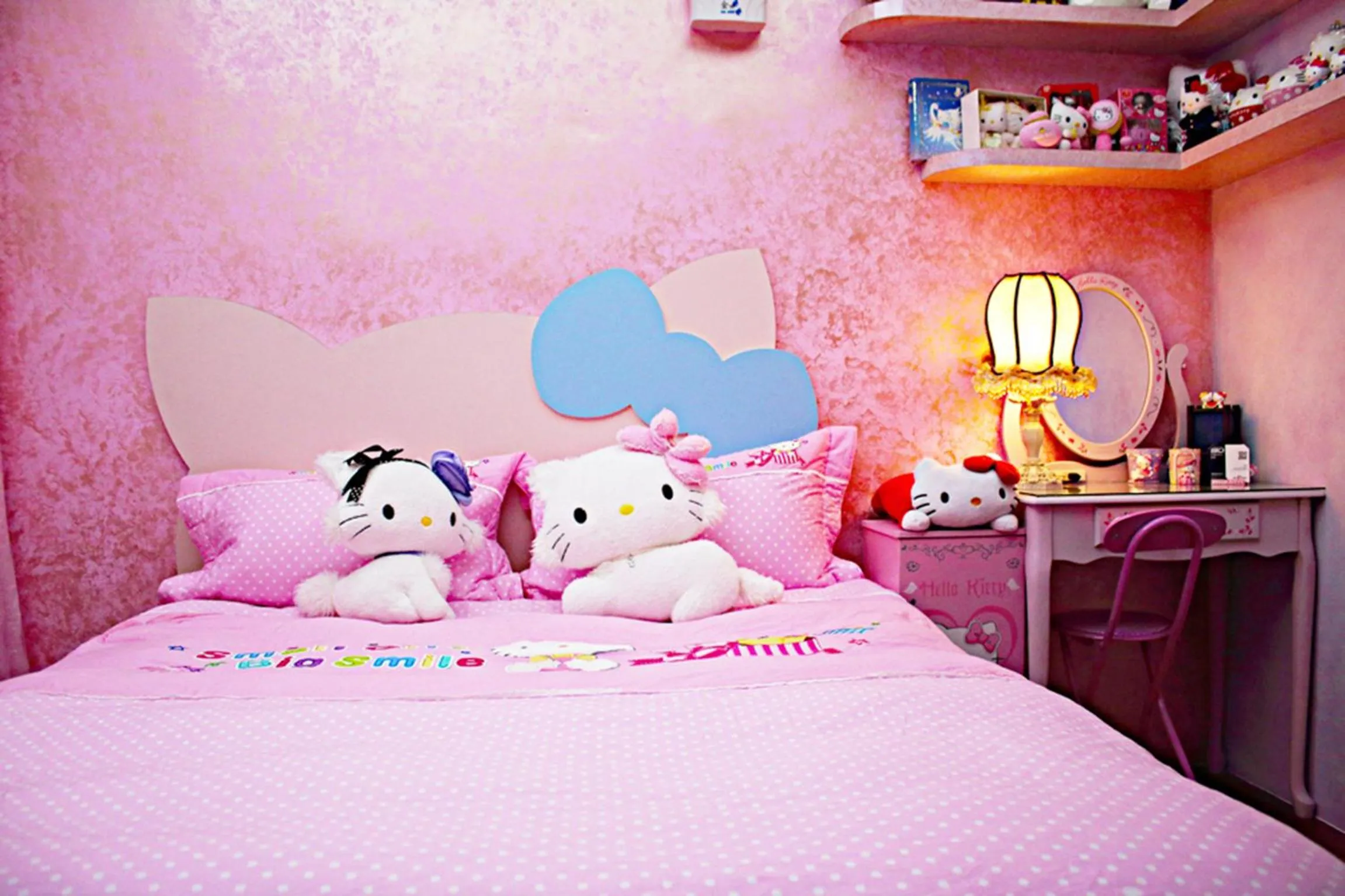 bunk bed, Bed in 3D Sunflower Embossed B&B