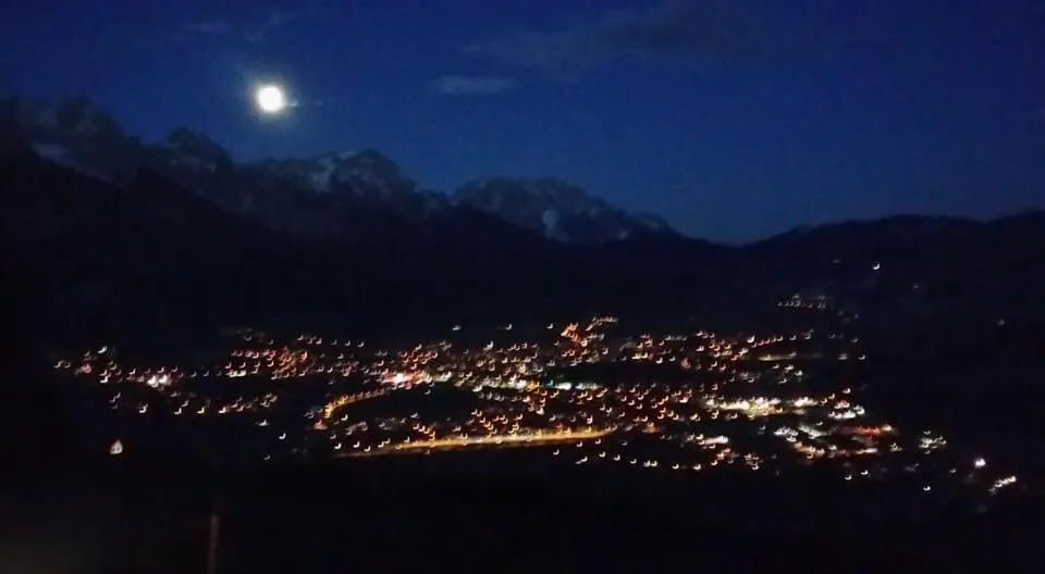 Night in Berggasthof Biberg