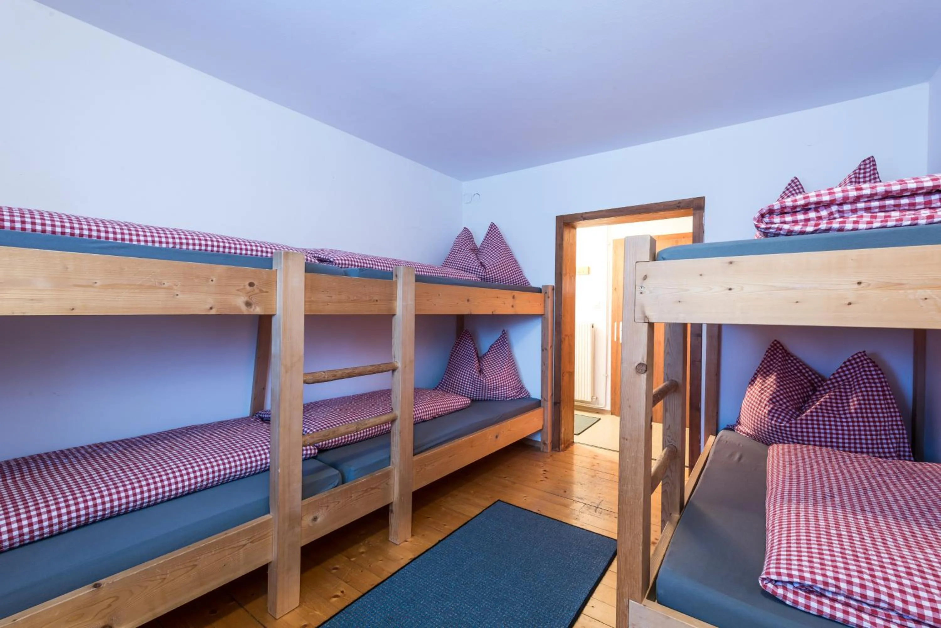 bunk bed in Berggasthof Biberg