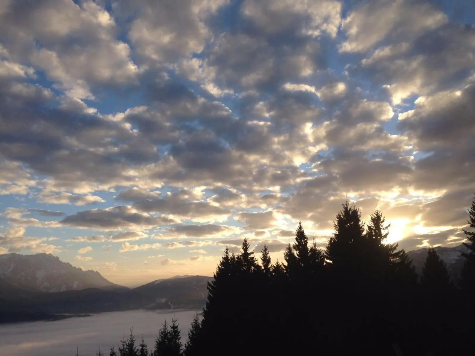 Natural landscape in Berggasthof Biberg