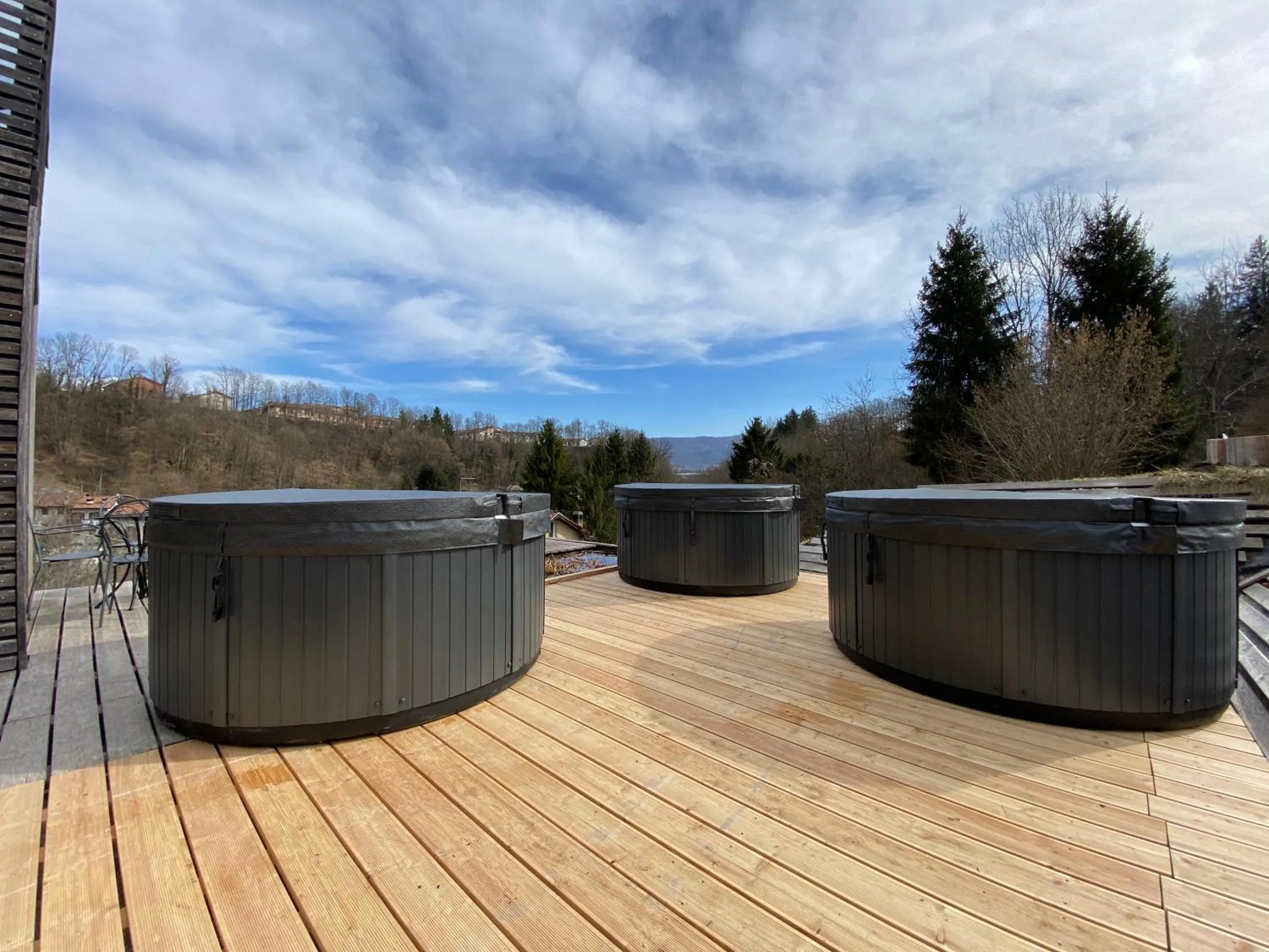 Hot Tub in Bed & Wellness Fisterre