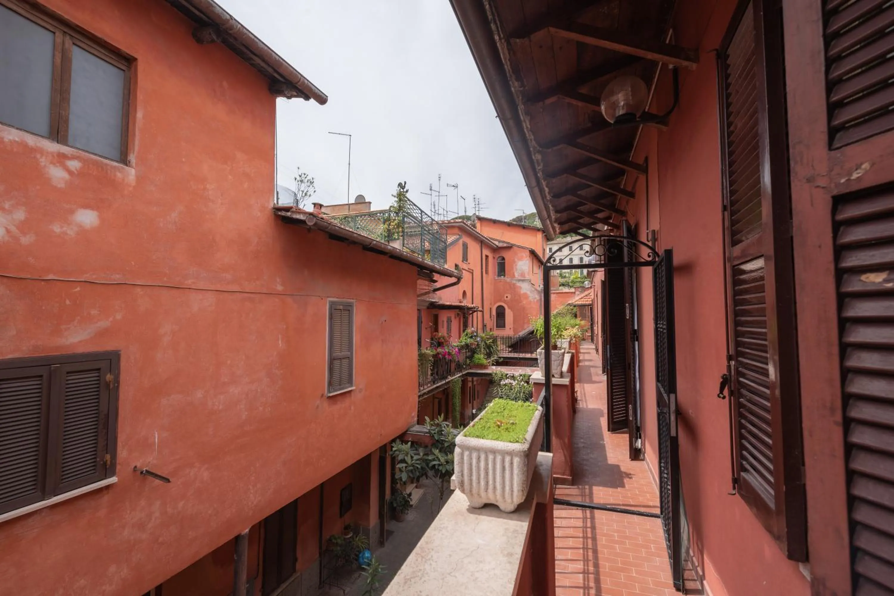 Balcony/Terrace in Evelina in Trastevere