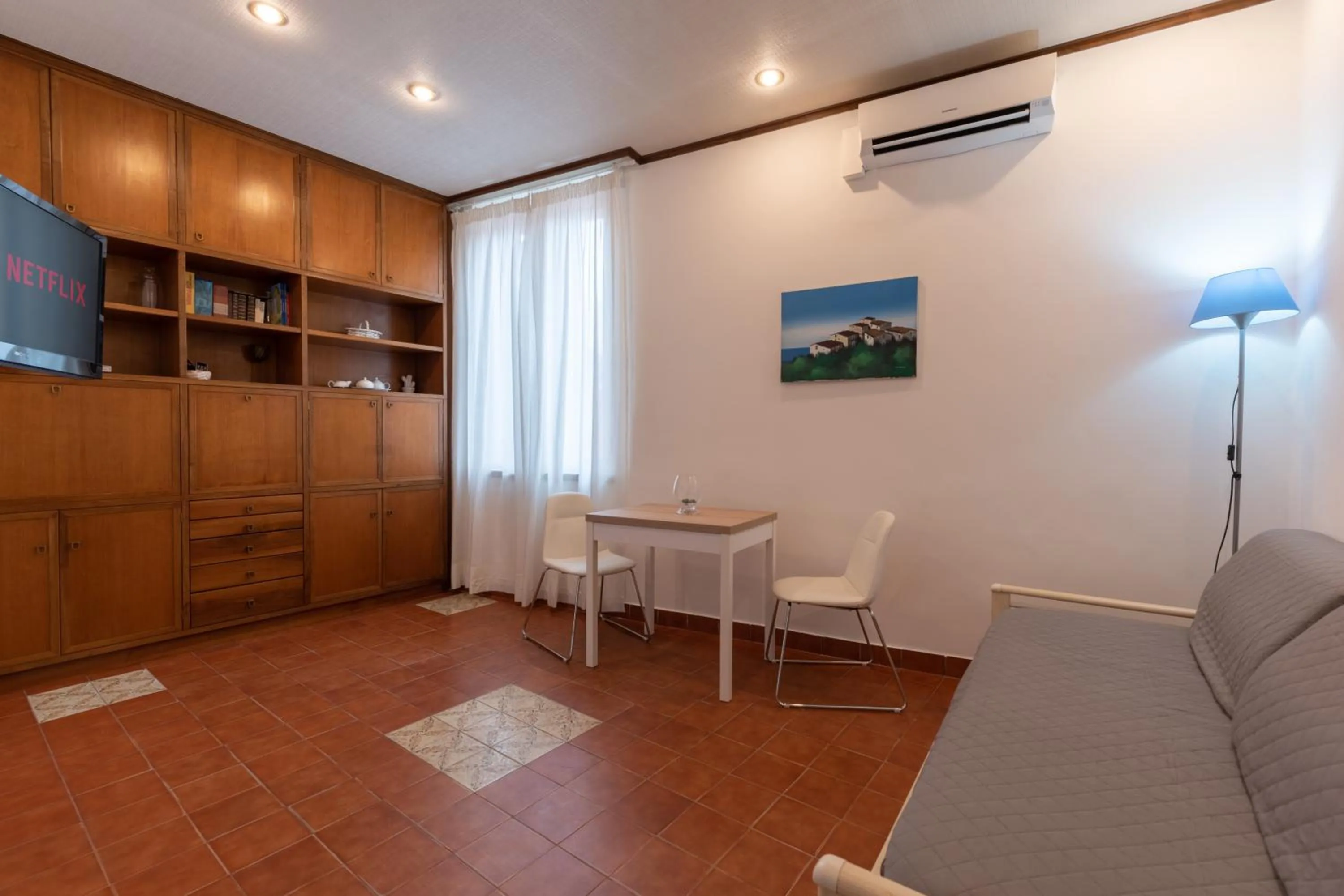 Living room in Evelina in Trastevere