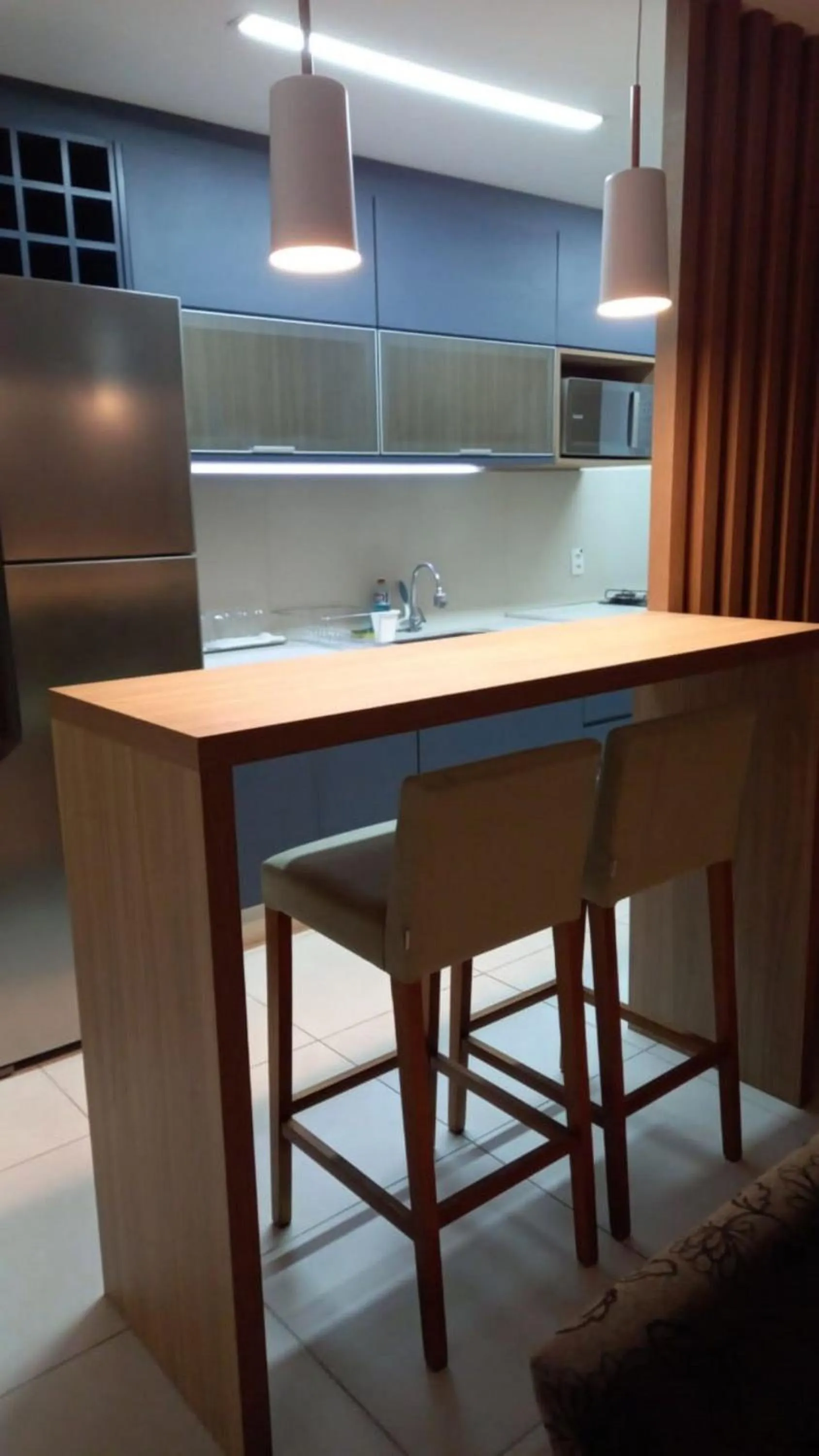 Kitchen or kitchenette in Velutti Prime View: Frente Mar