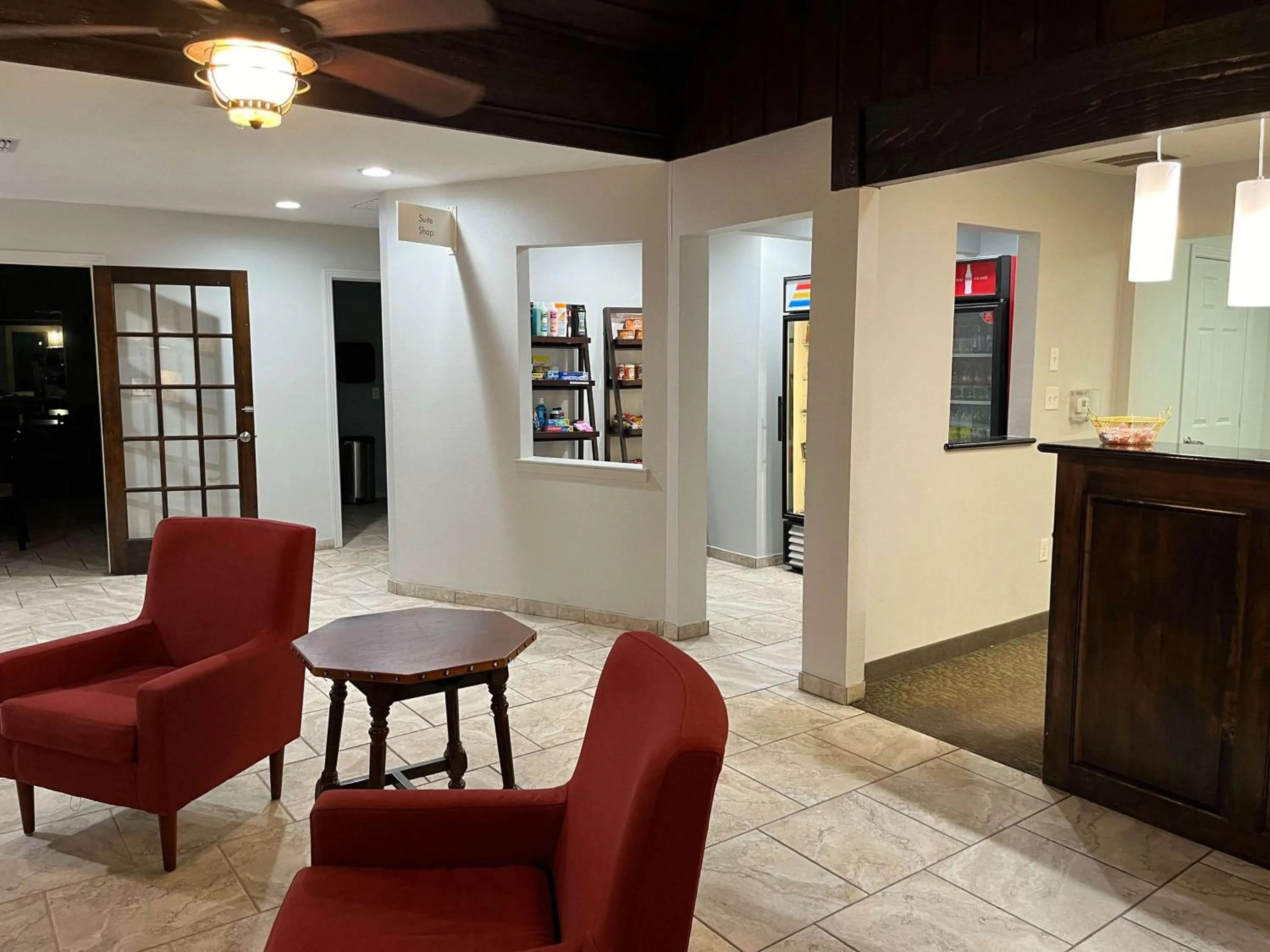 Lobby or reception in Motel 6 Junction, TX Llano River