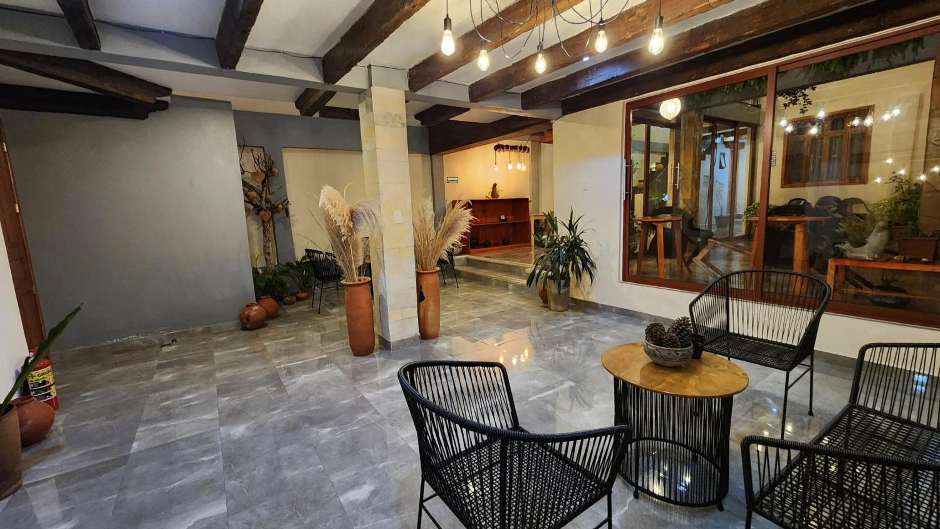 Living room in Piedra Negra Boutique Hotel