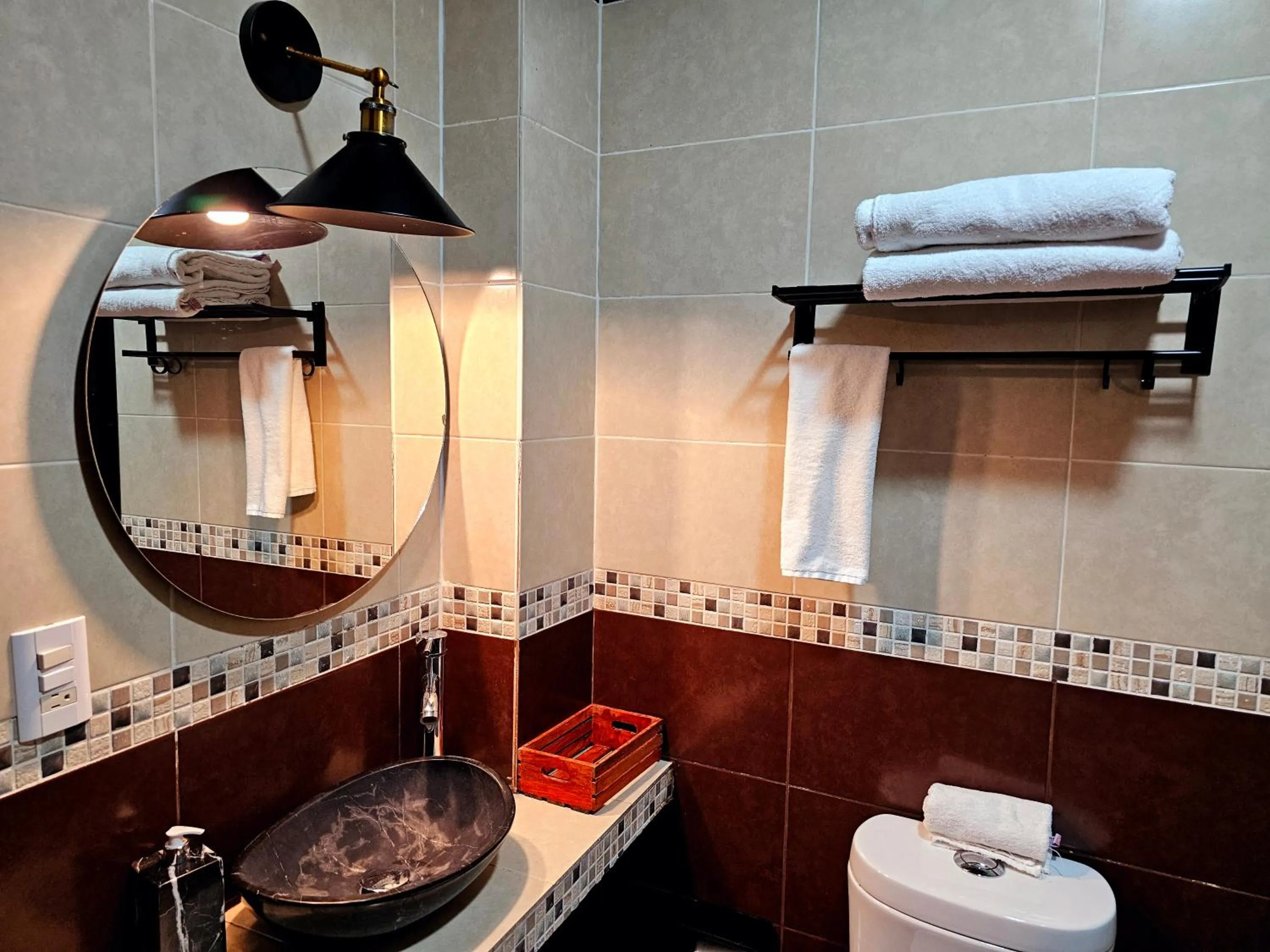 Shower in Piedra Negra Boutique Hotel