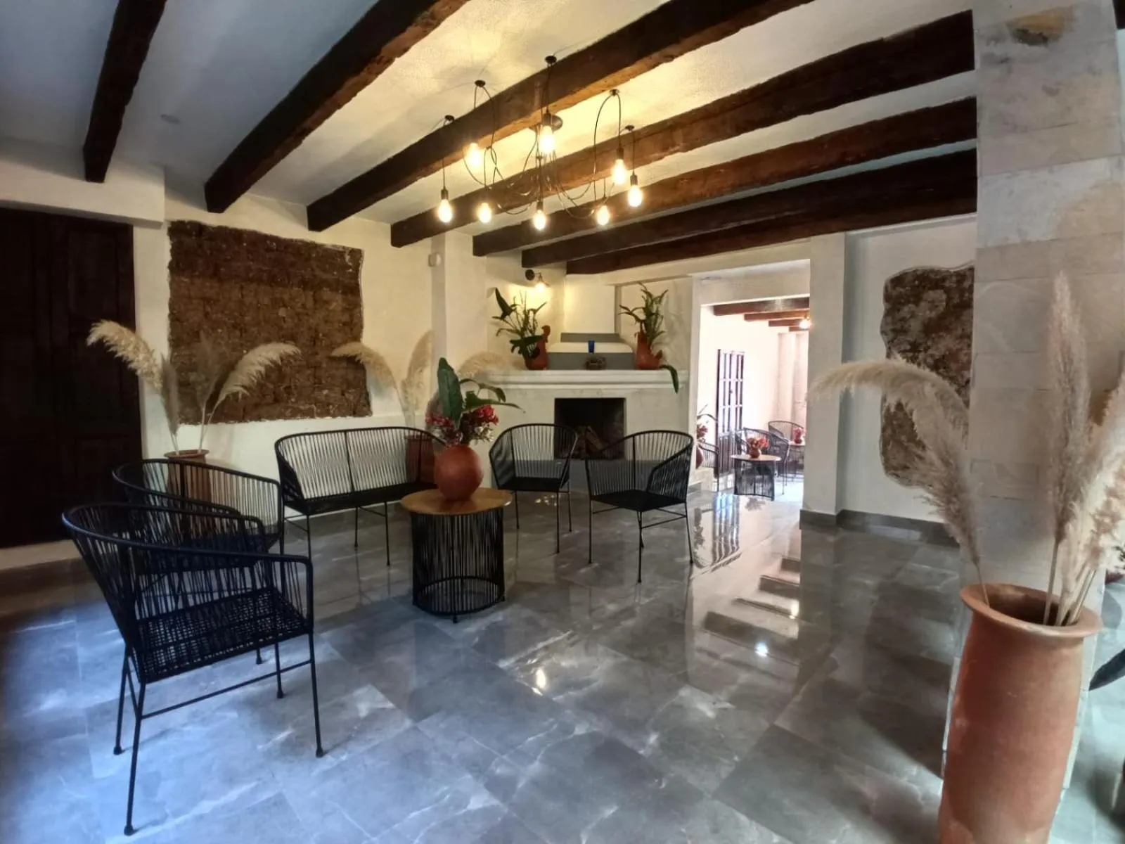 Living room in Piedra Negra Boutique Hotel