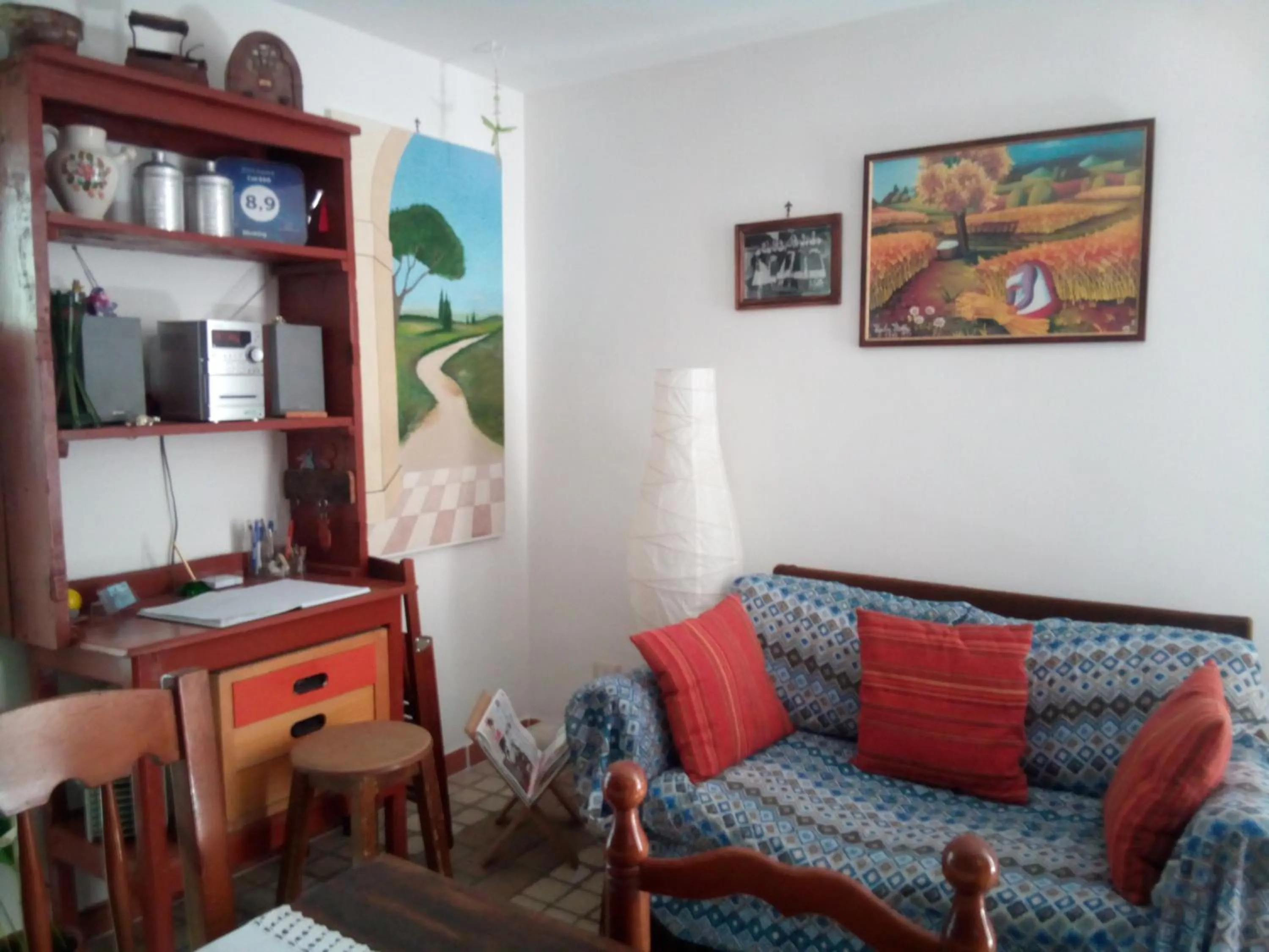 Lobby or reception in Calì B&B