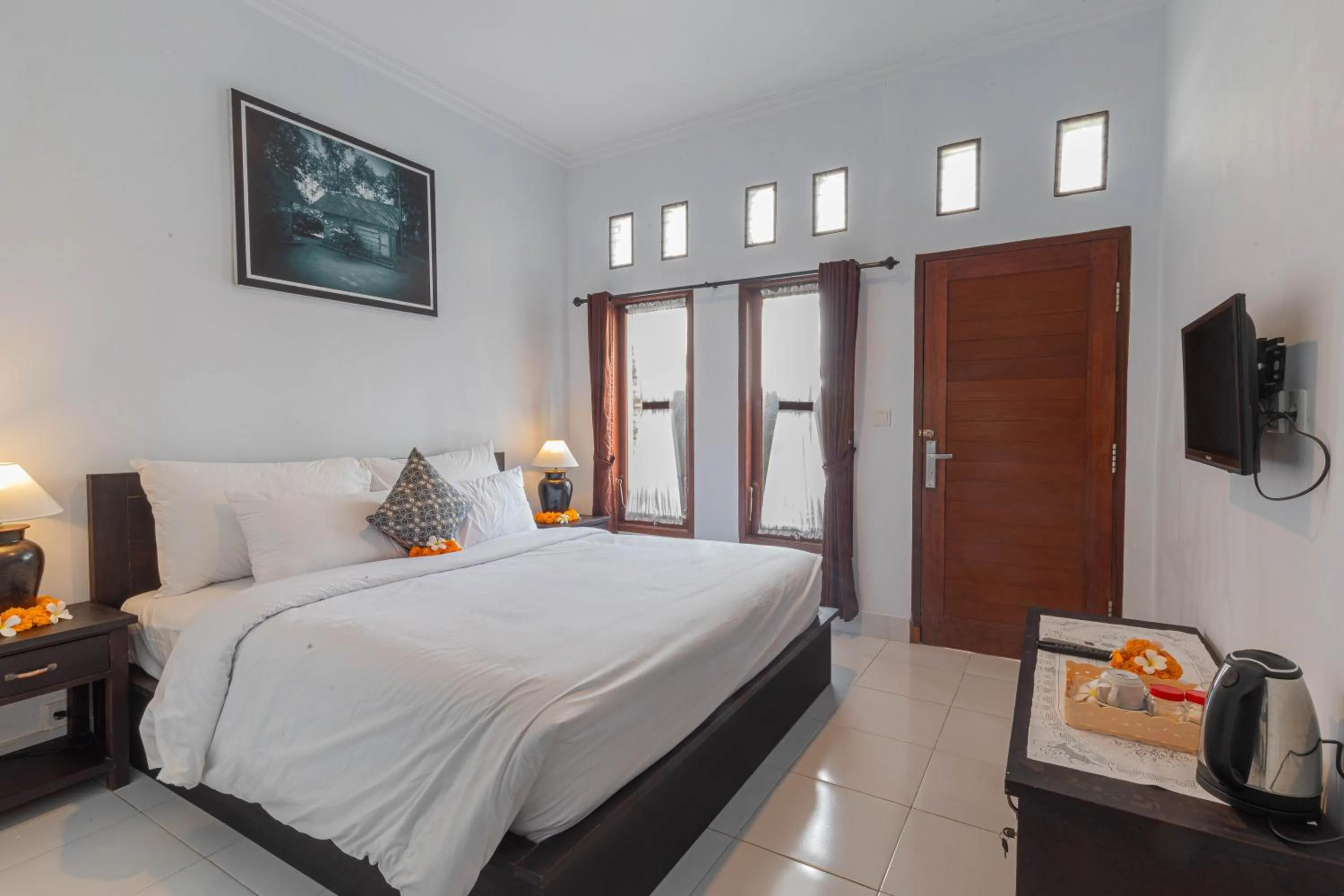 Bed in Sekar Bali Homestay