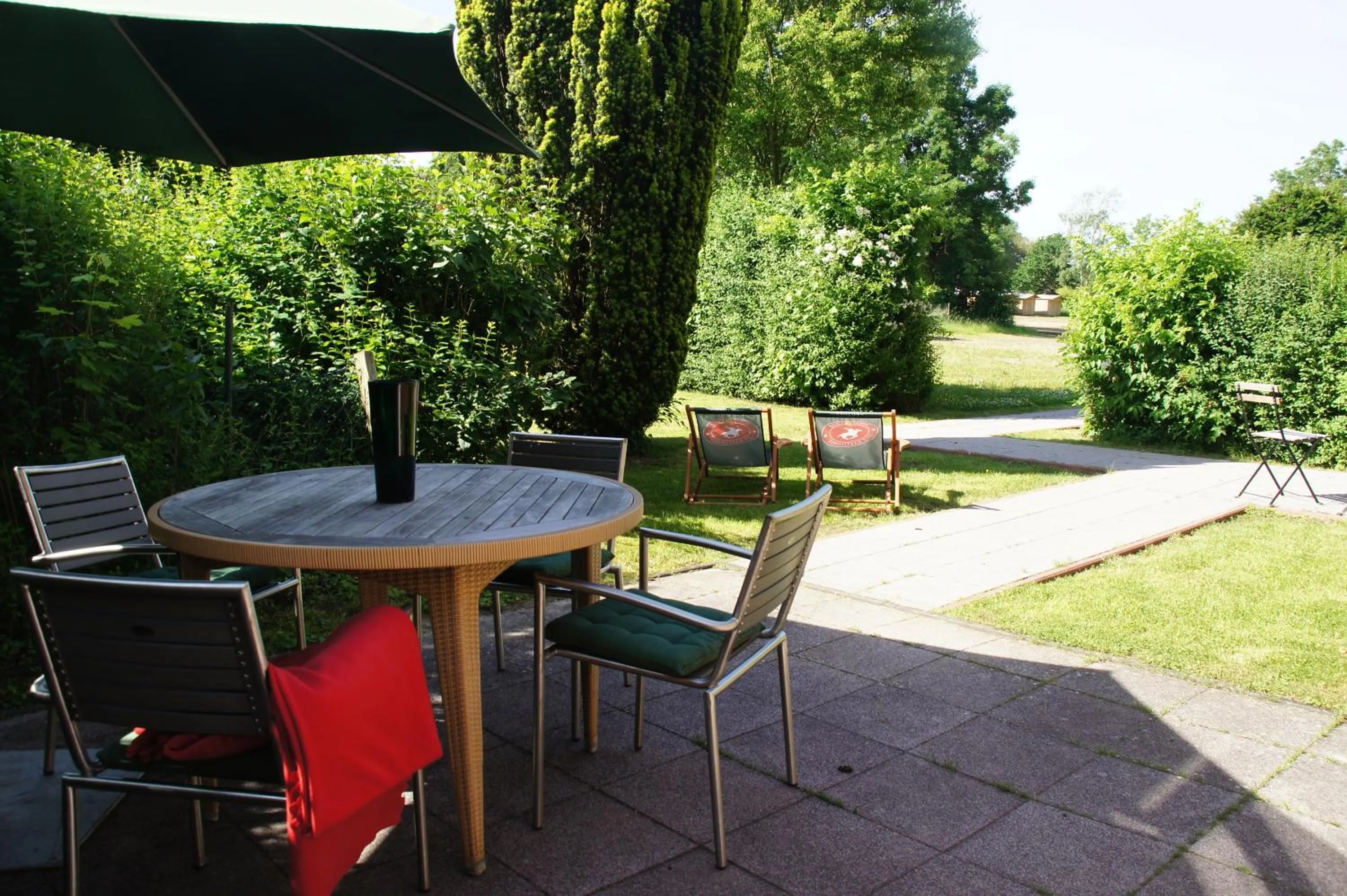 Garden view in Gut Basthorst