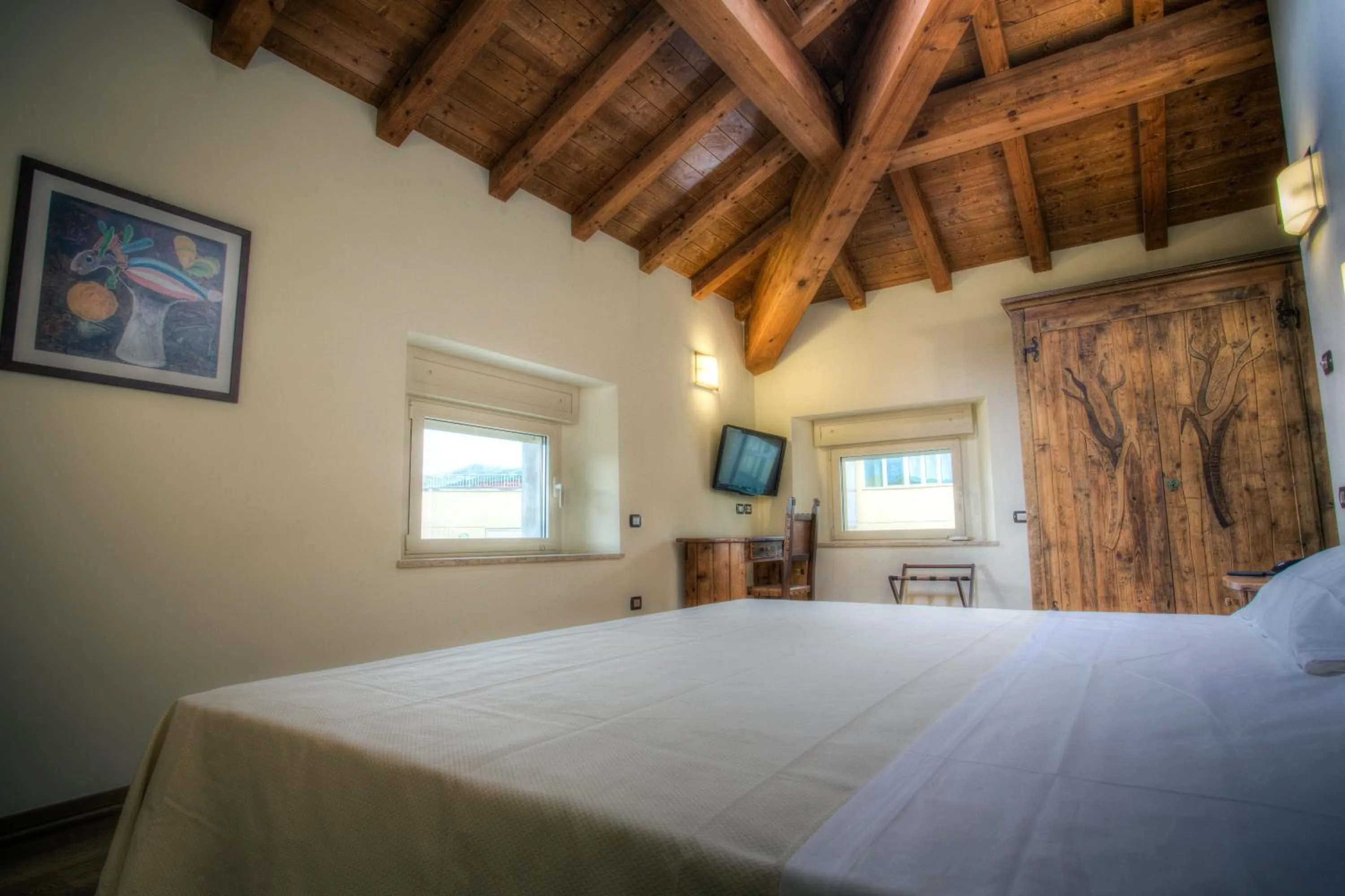 Bed in Hotel Il Duca Del Montefeltro