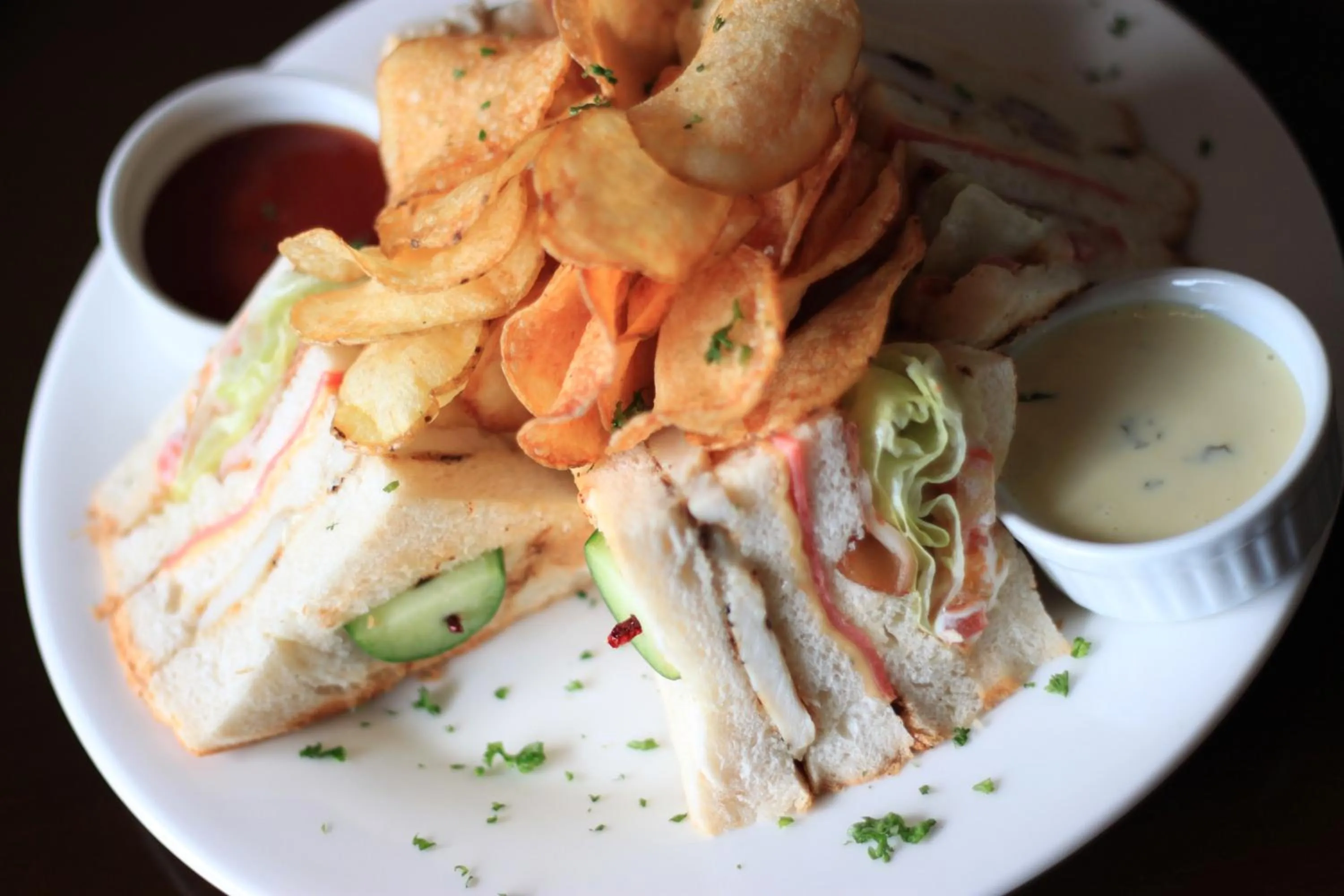 Food close-up in The Plaza Hotel Balanga City