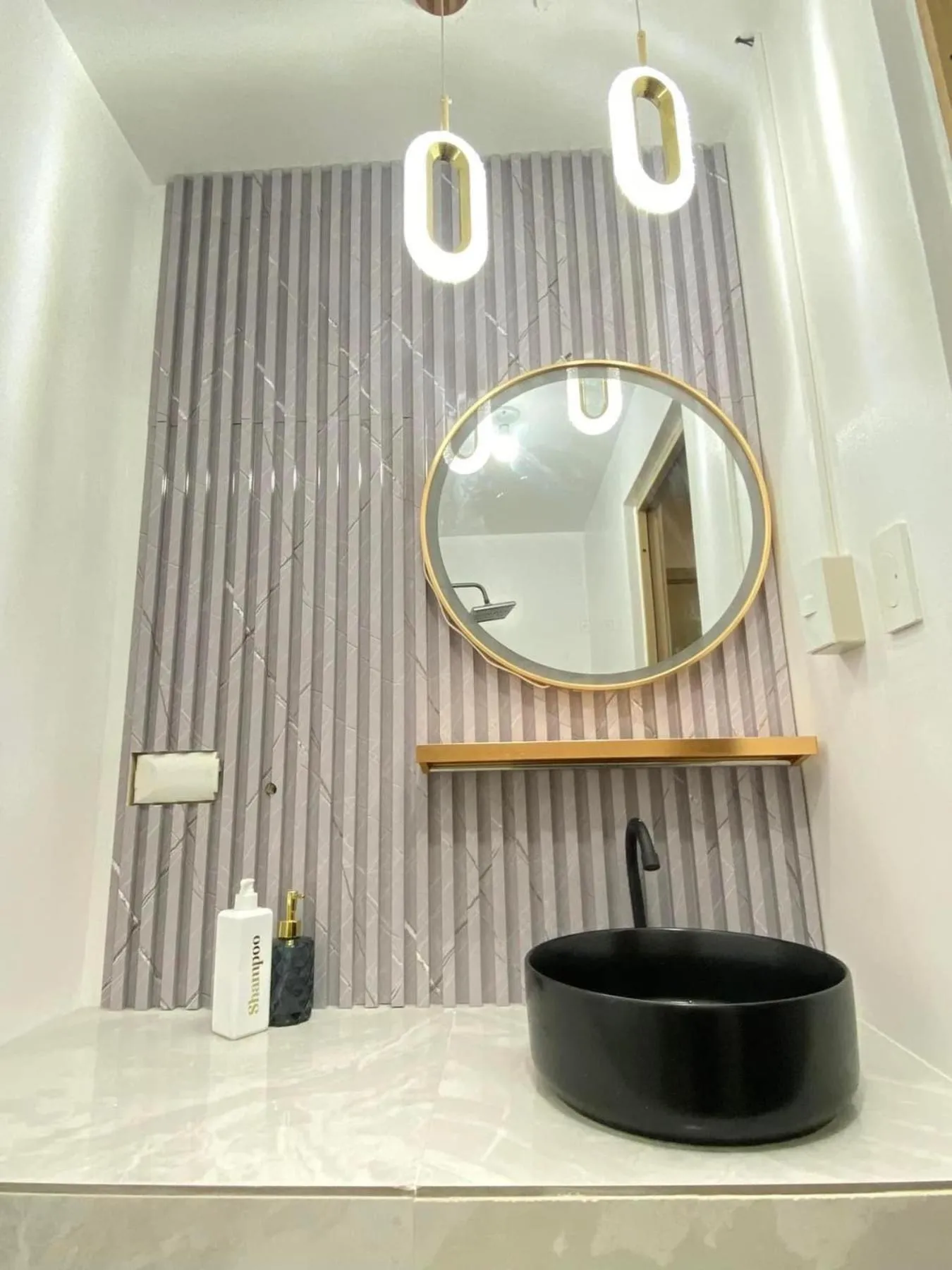 Bathroom in Grace Residences Elevate Escapes - near BGC airport