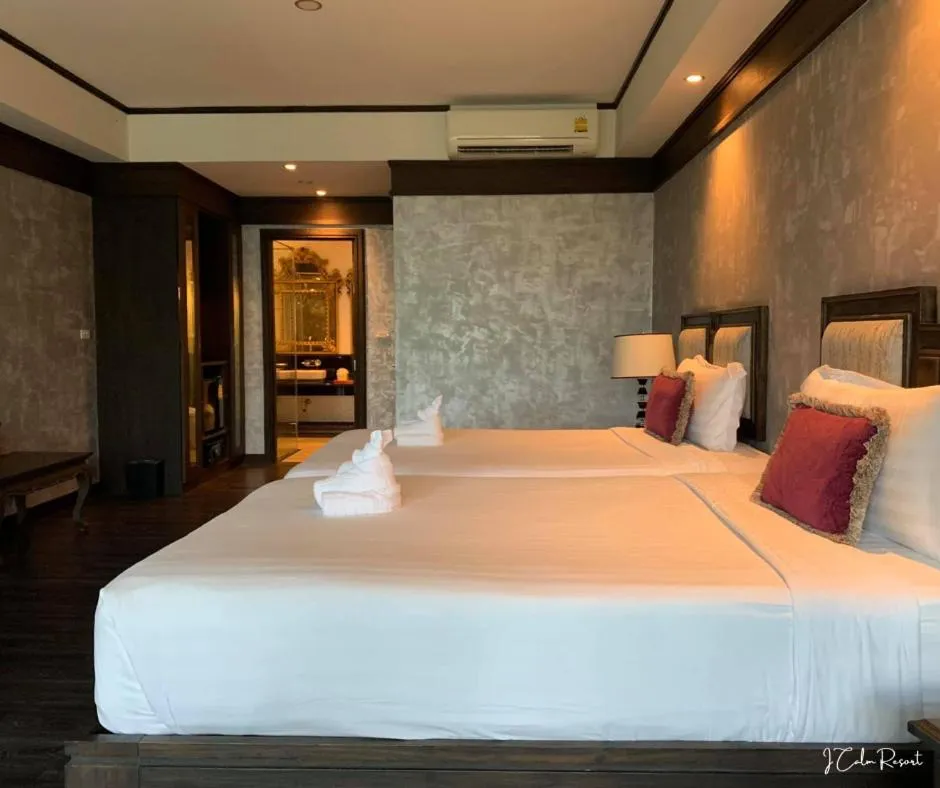 Bed in I Calm Resort Cha Am