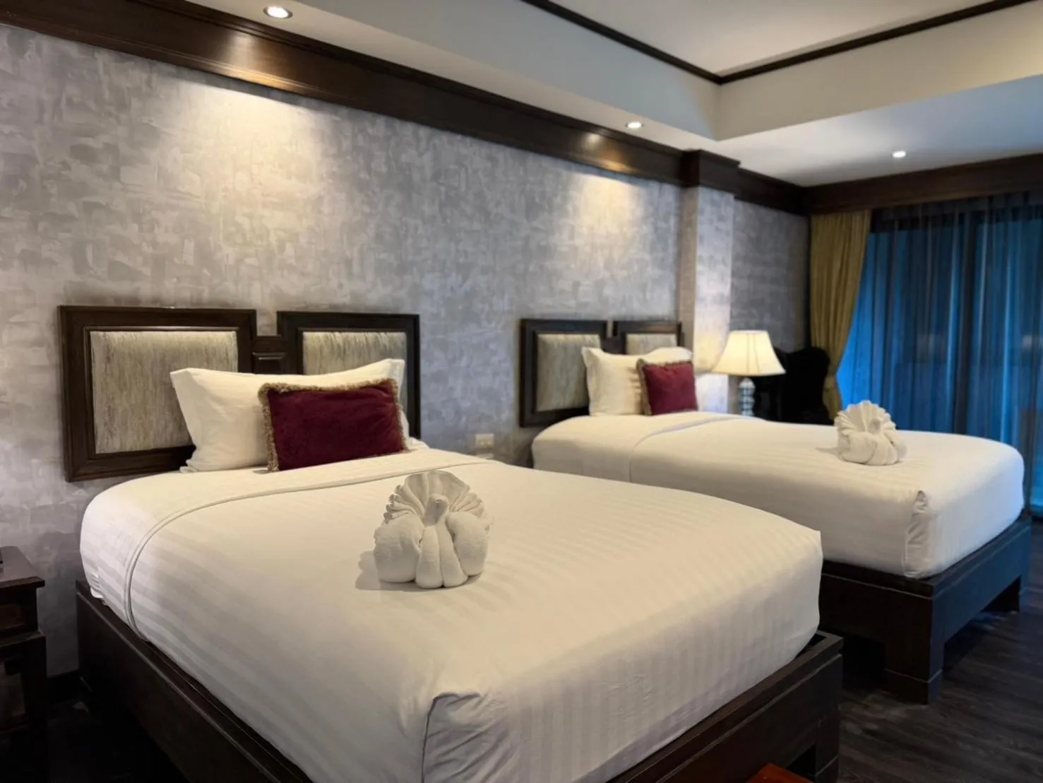 Bed in I Calm Resort Cha Am