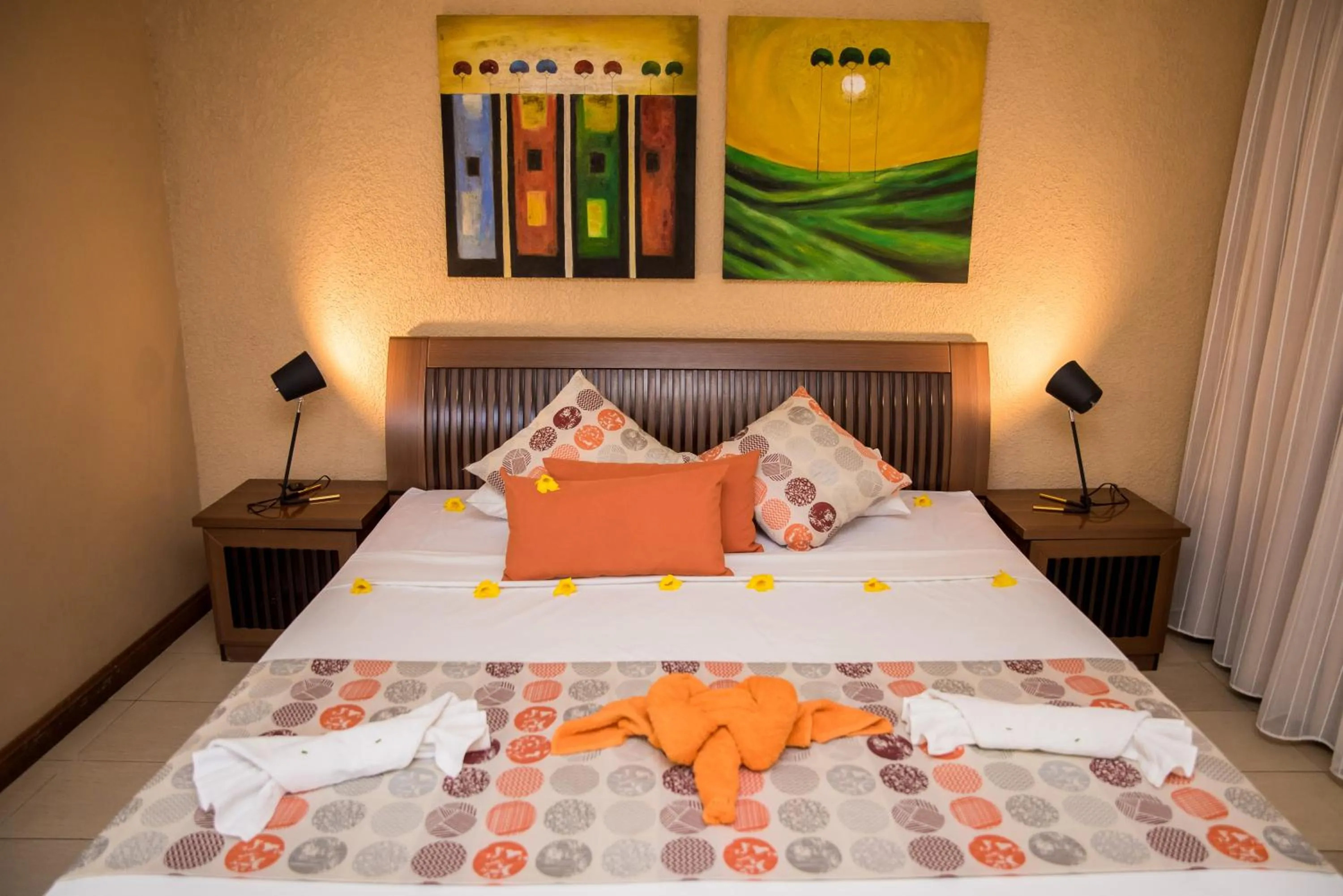 Bedroom, Bed in La Margarita