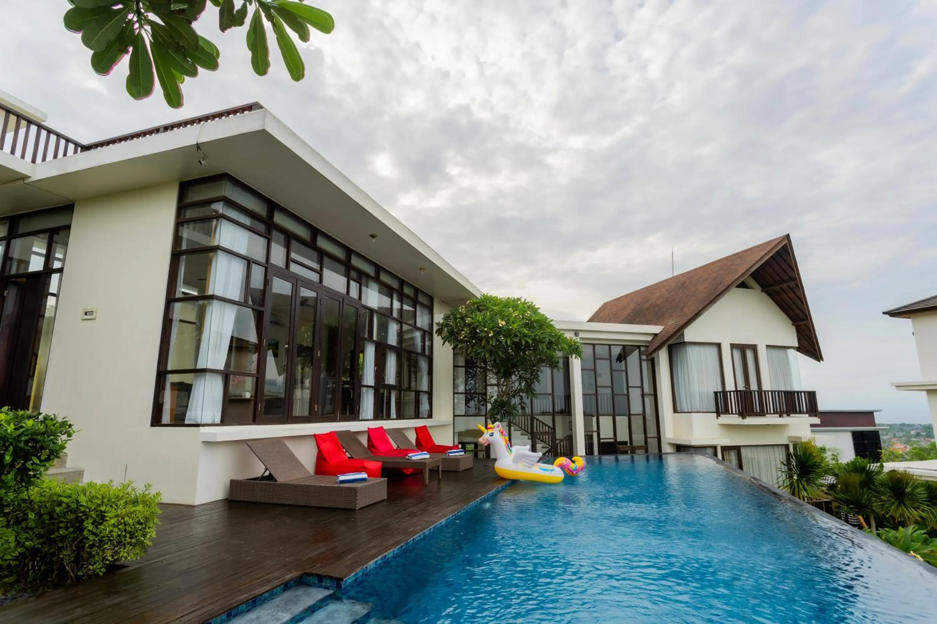 Property building in Jimbaran Sea View Villa