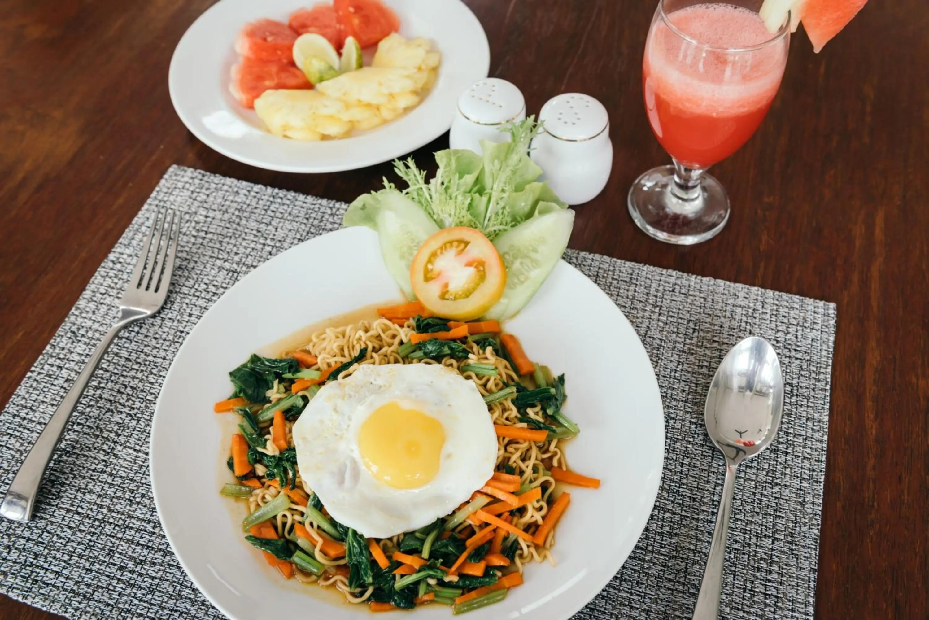 Food and drinks in Jimbaran Sea View Villa