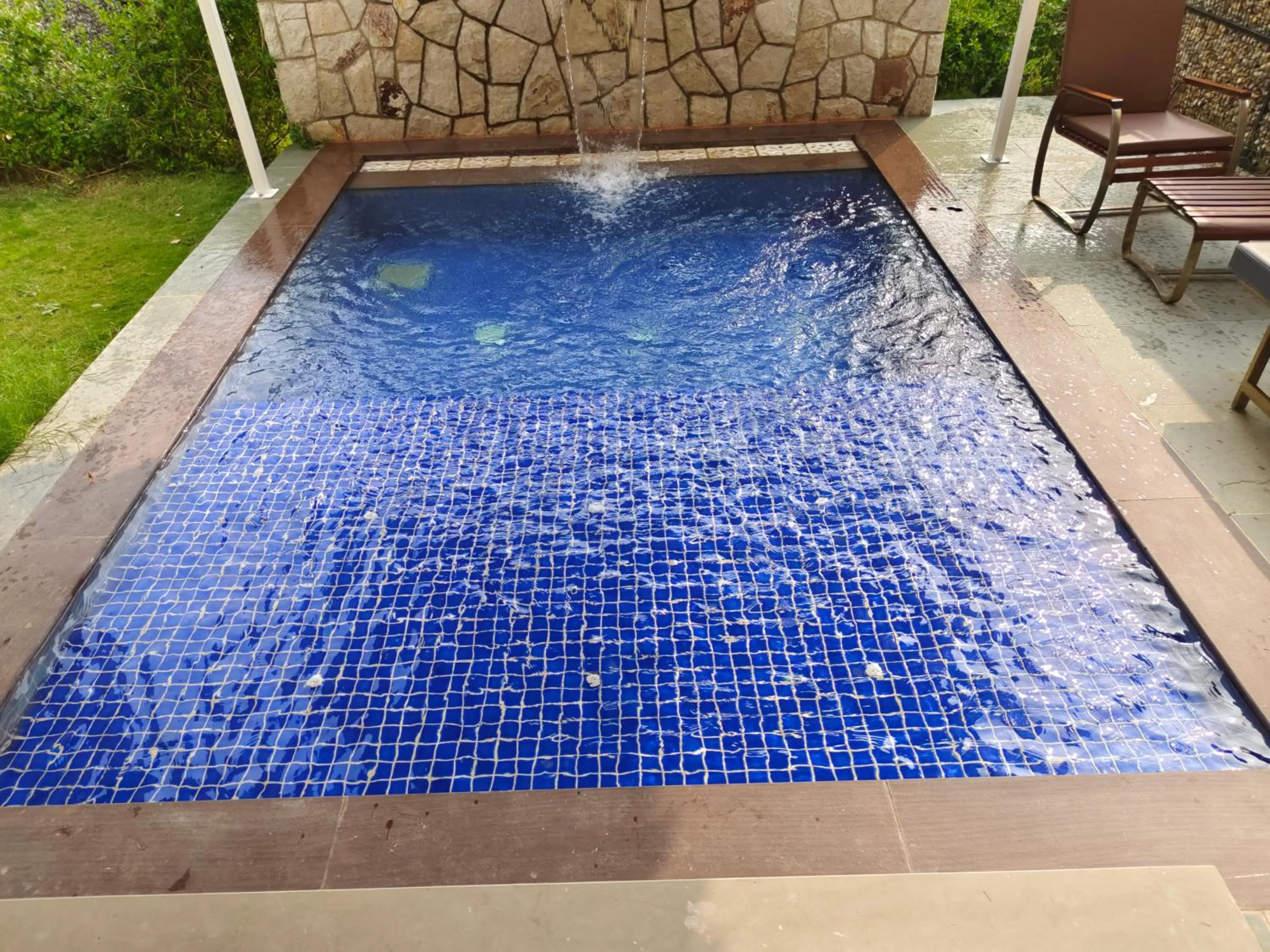 Pool view in Bookmark Resorts, Jogi Mahal, Ranthambore