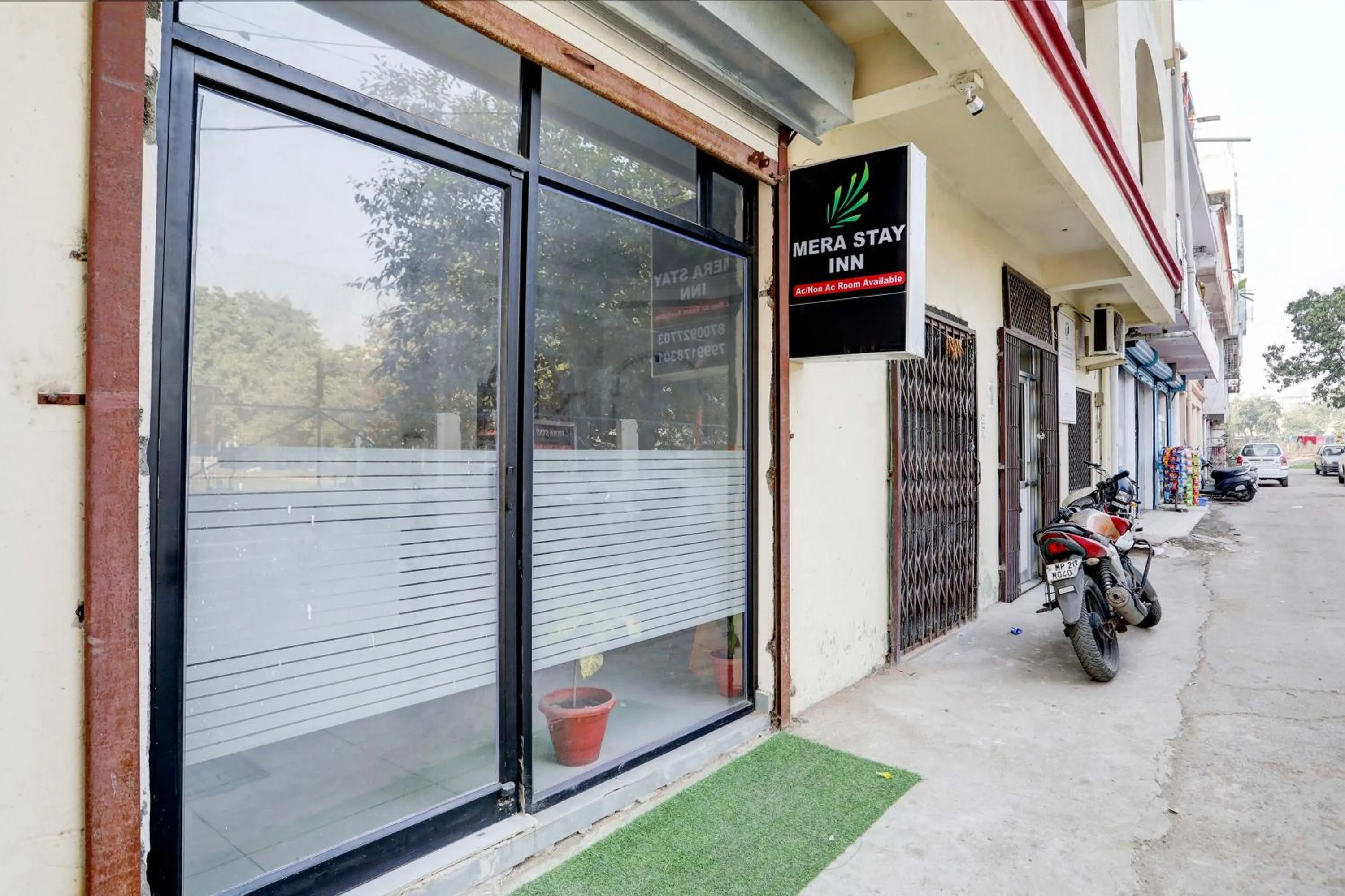 Facade/entrance in Hotel O SK Residency