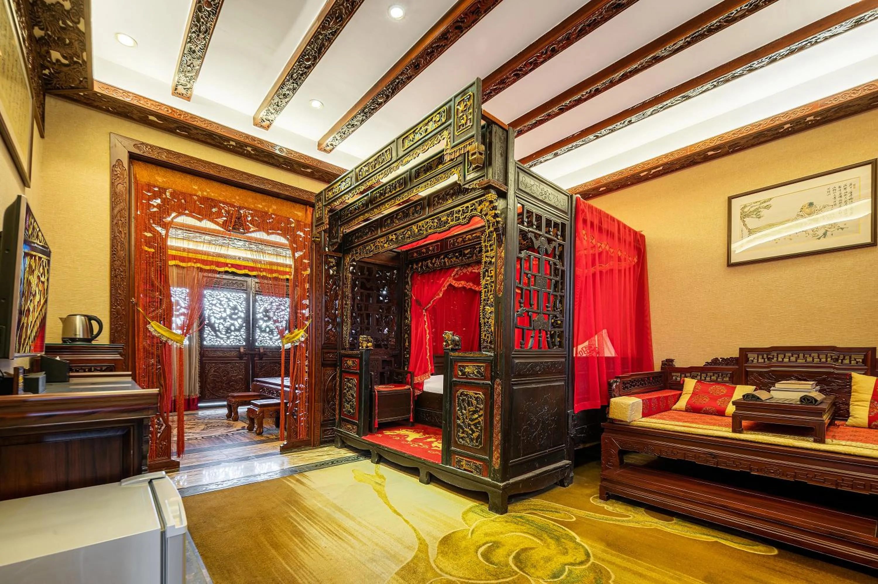 Property building in ChengDu Wuhou Temple Han Dynasty Hotel