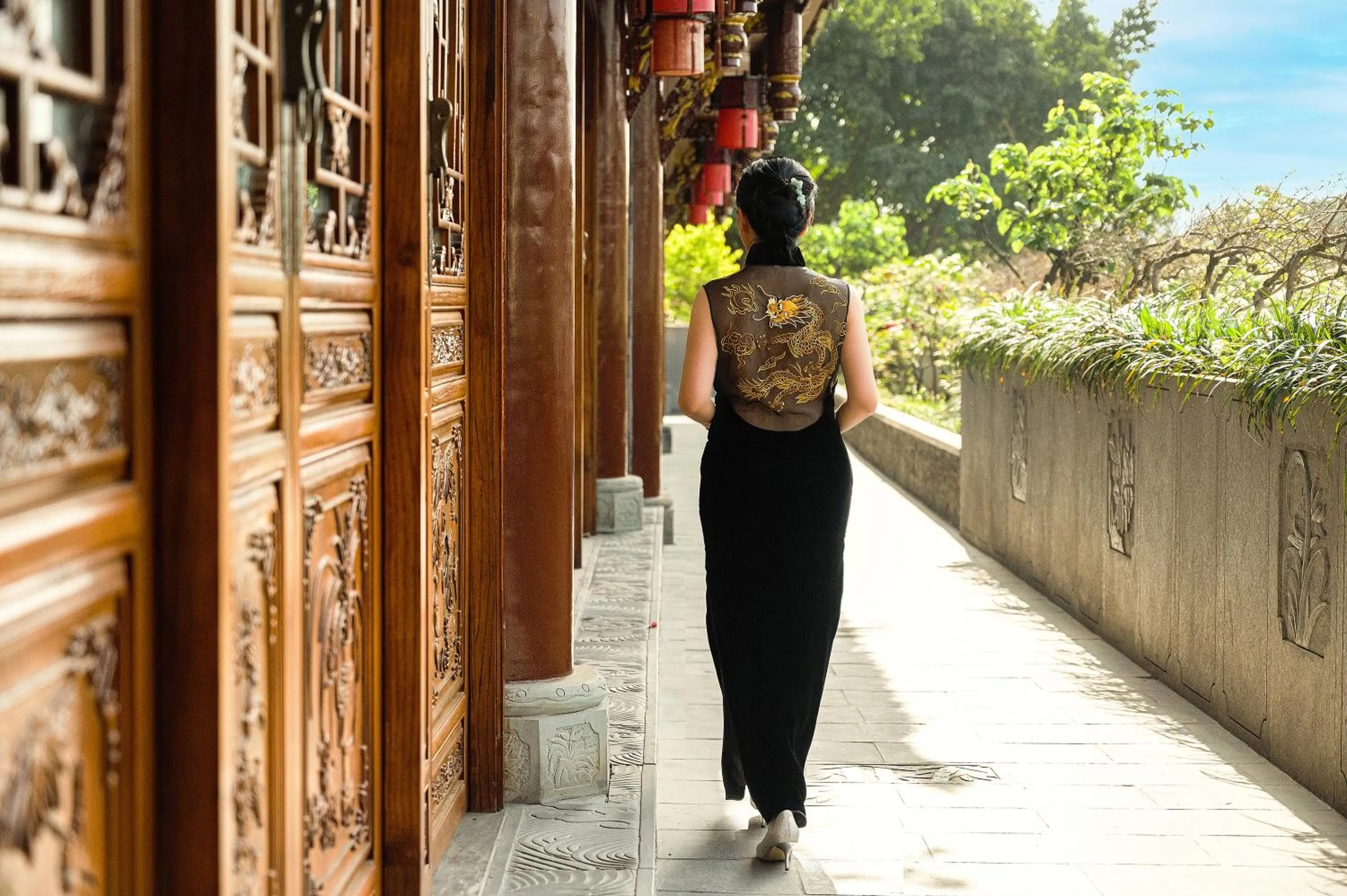 Property building in ChengDu Wuhou Temple Han Dynasty Hotel
