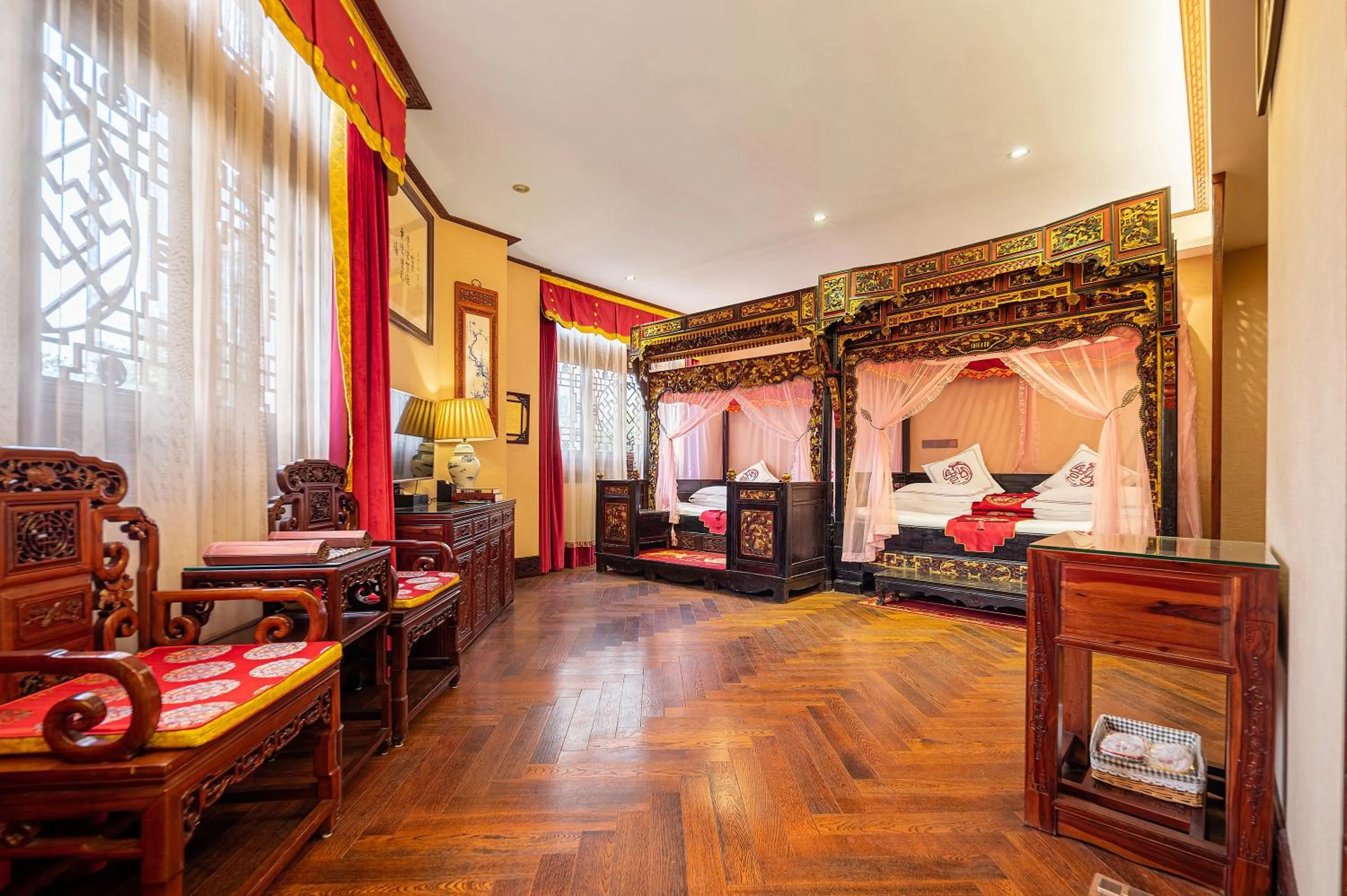 Photo of the whole room in ChengDu Wuhou Temple Han Dynasty Hotel